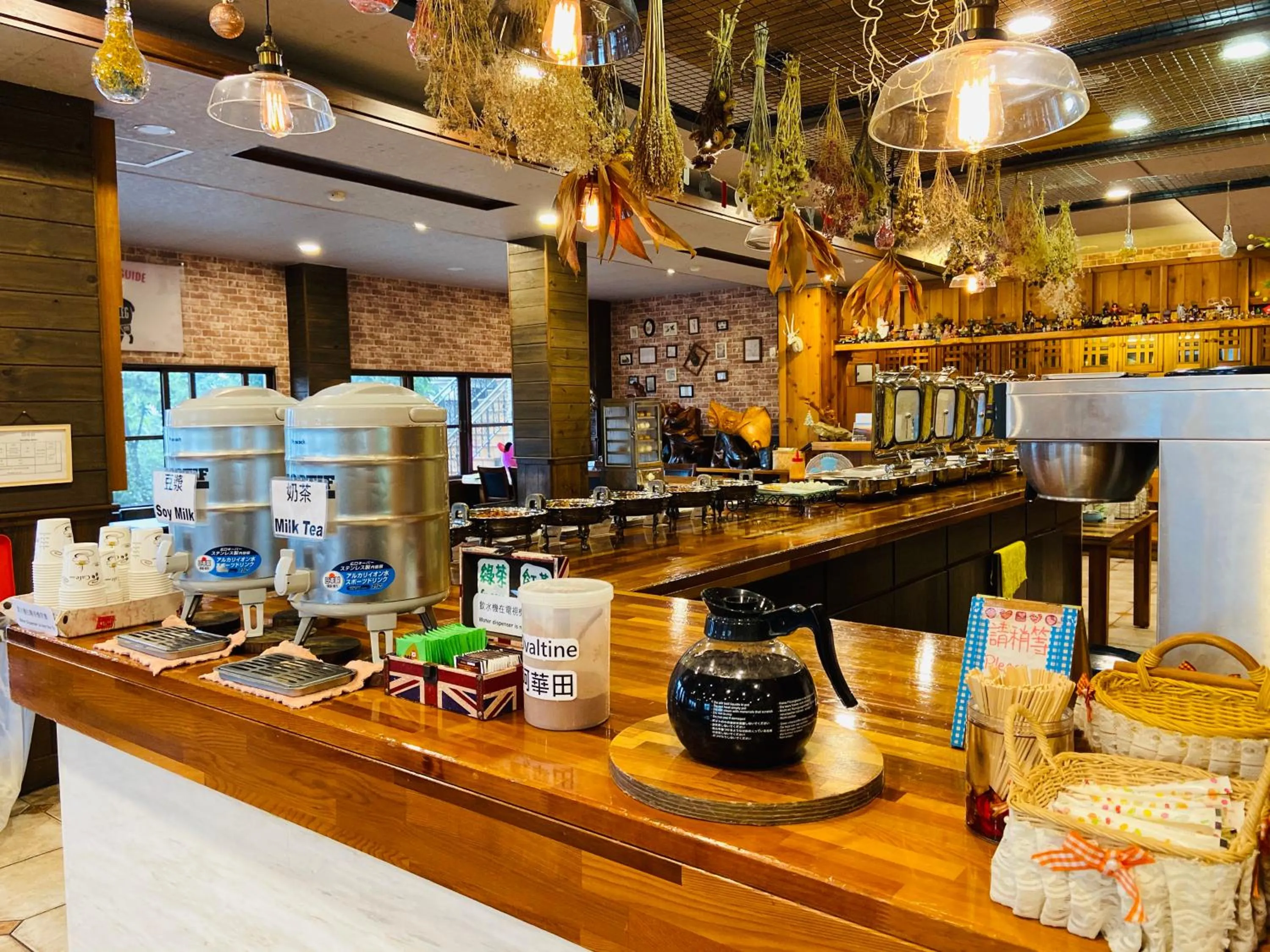 Food and drinks in Spring Ground Resort