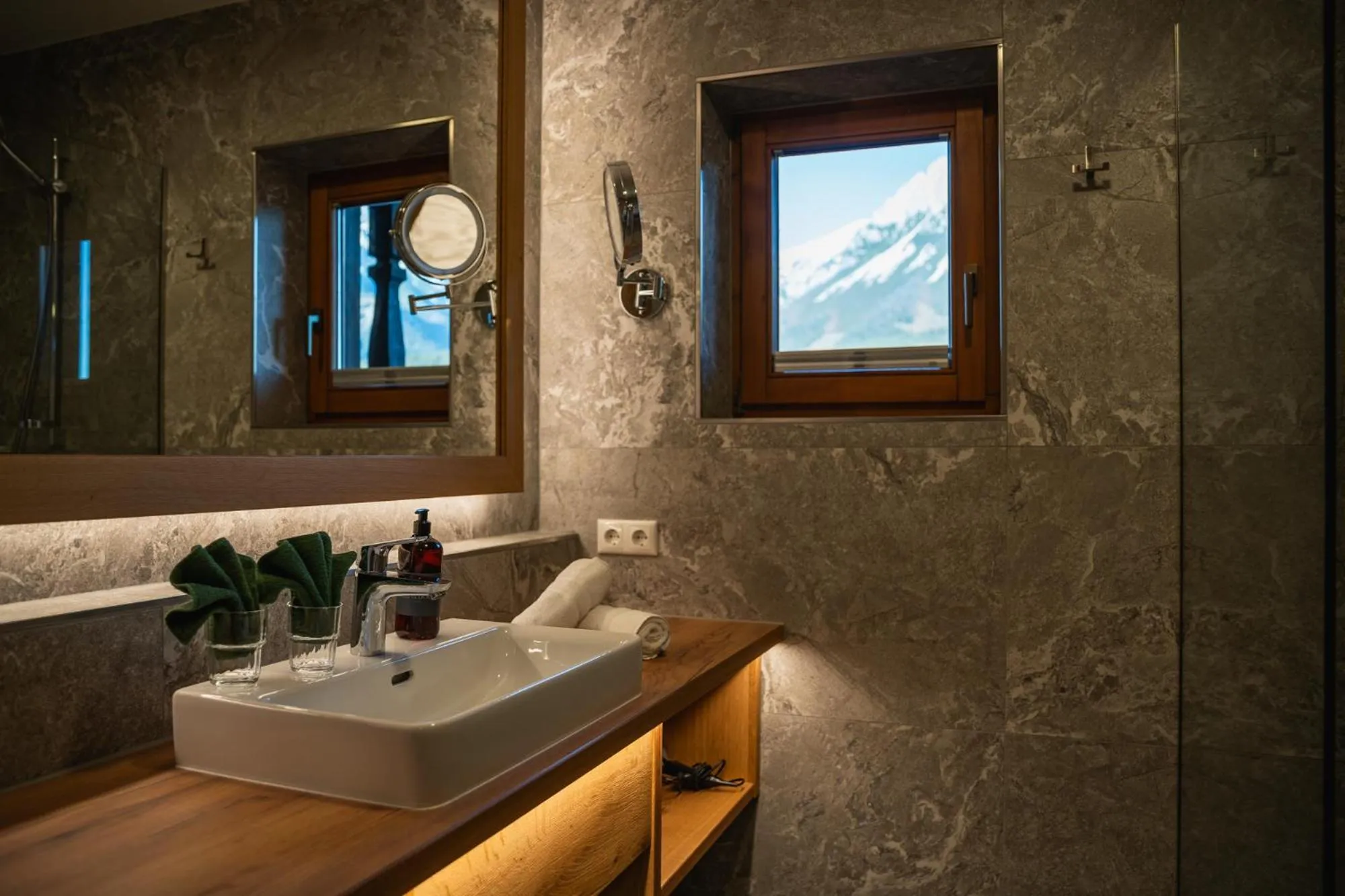Bathroom in Hotel Hochfilzer