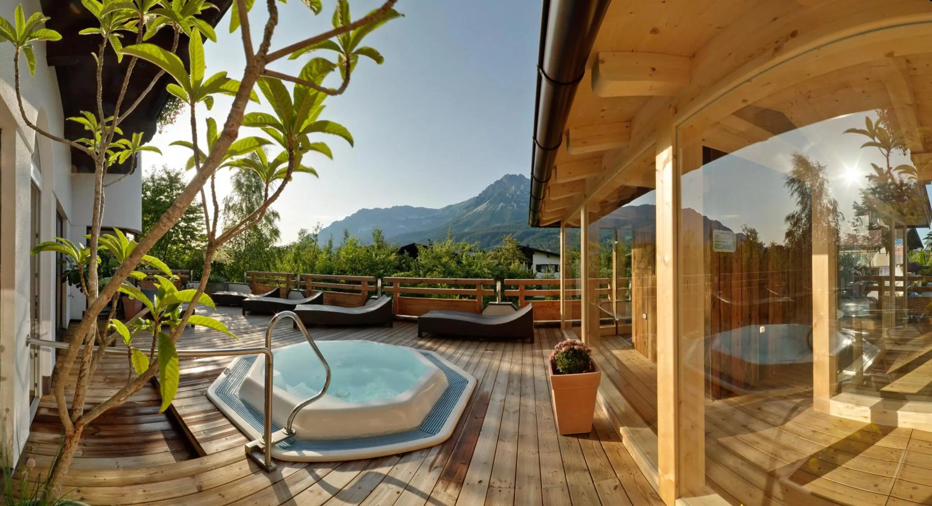 Spa and wellness centre/facilities in Hotel Hochfilzer
