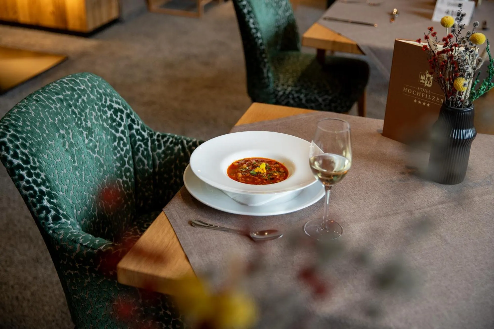 Dinner in Hotel Hochfilzer