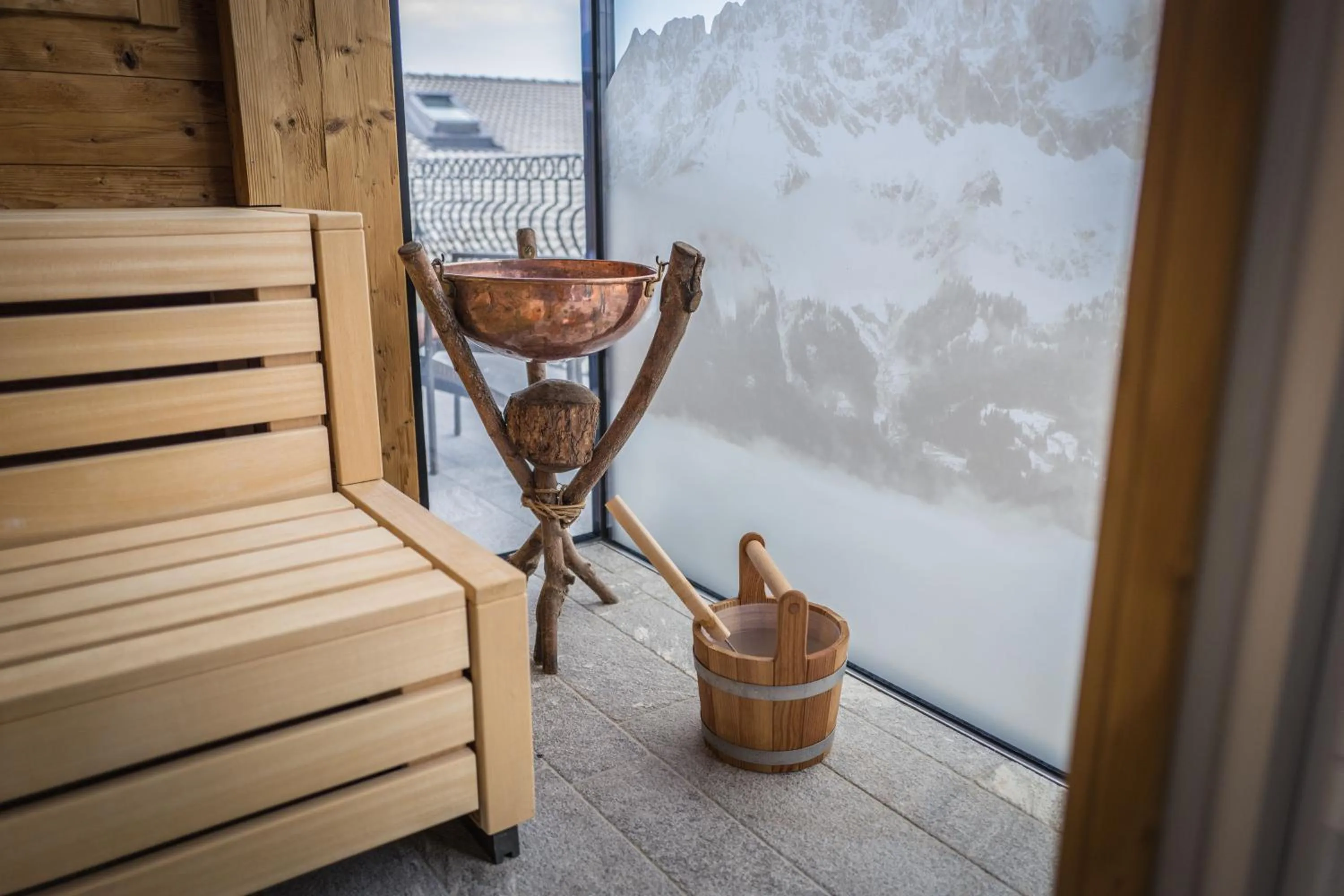 Sauna in Hotel Hochfilzer