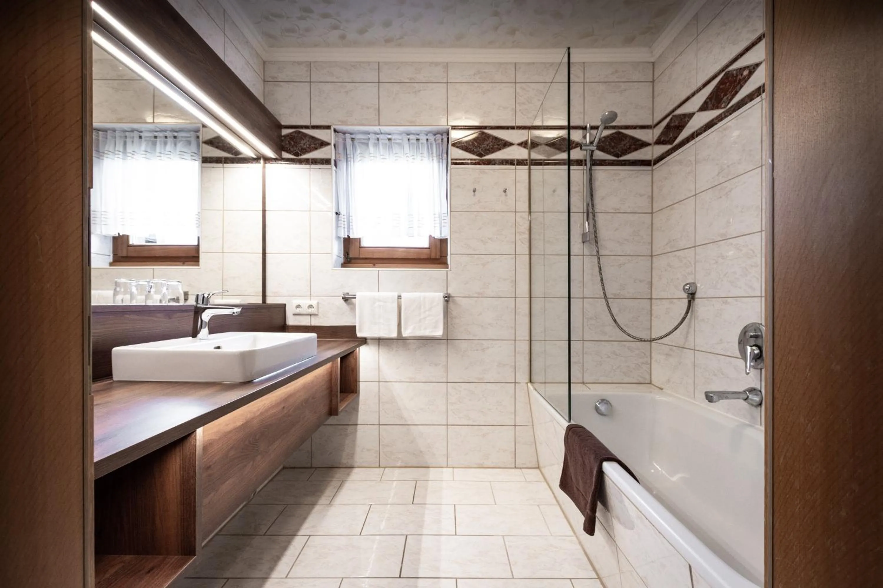 Bathroom in Hotel Hochfilzer