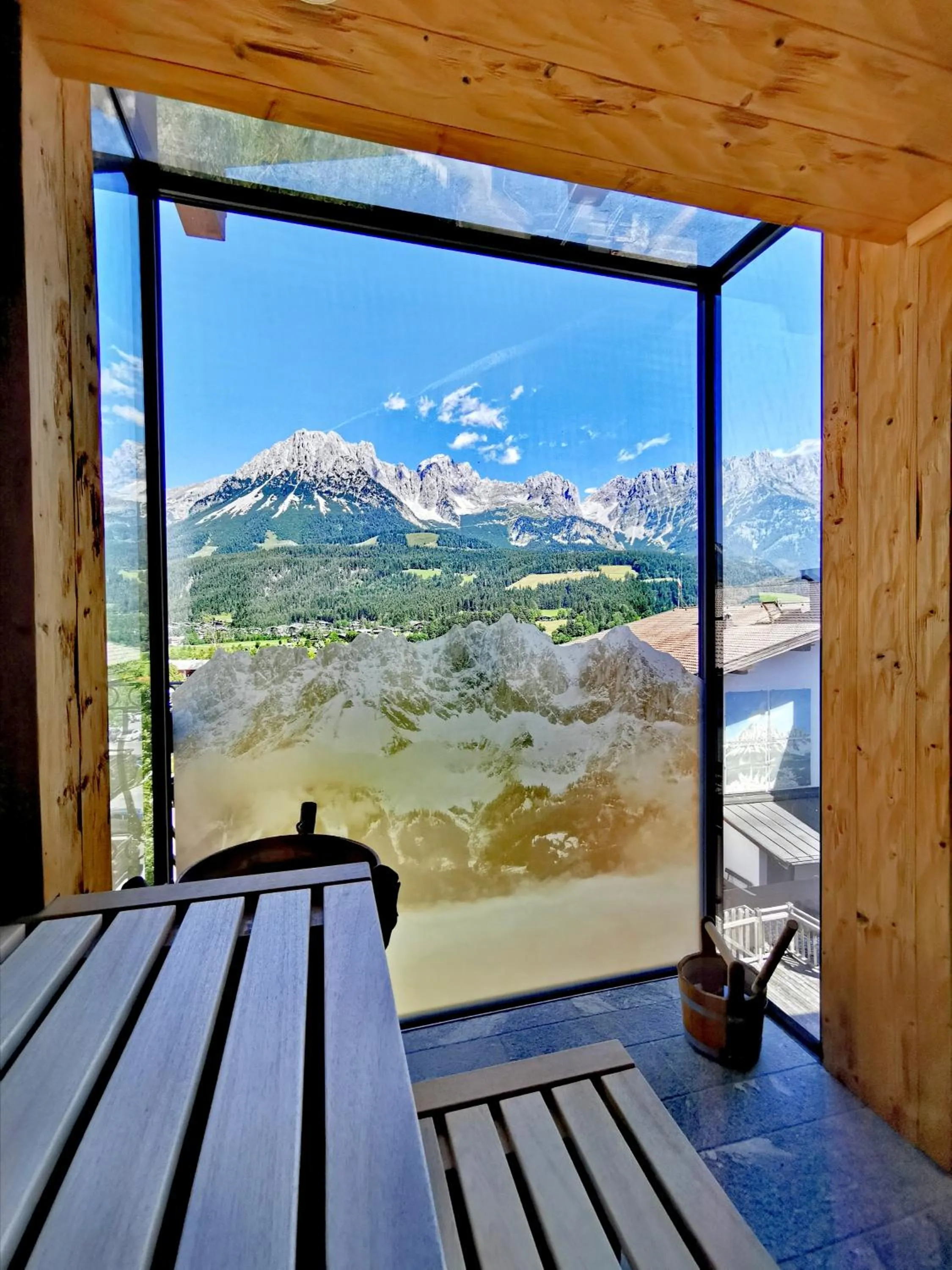 Mountain view in Hotel Hochfilzer