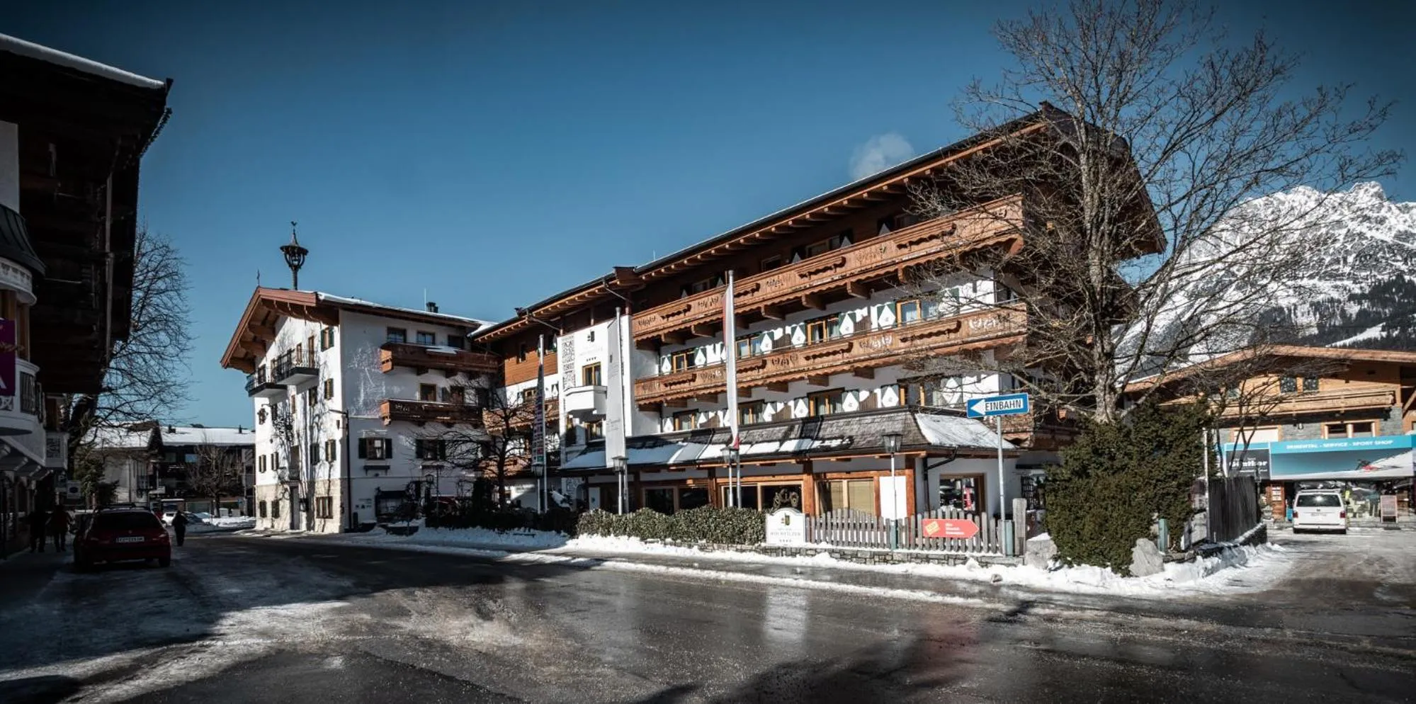 Facade/entrance in Hotel Hochfilzer