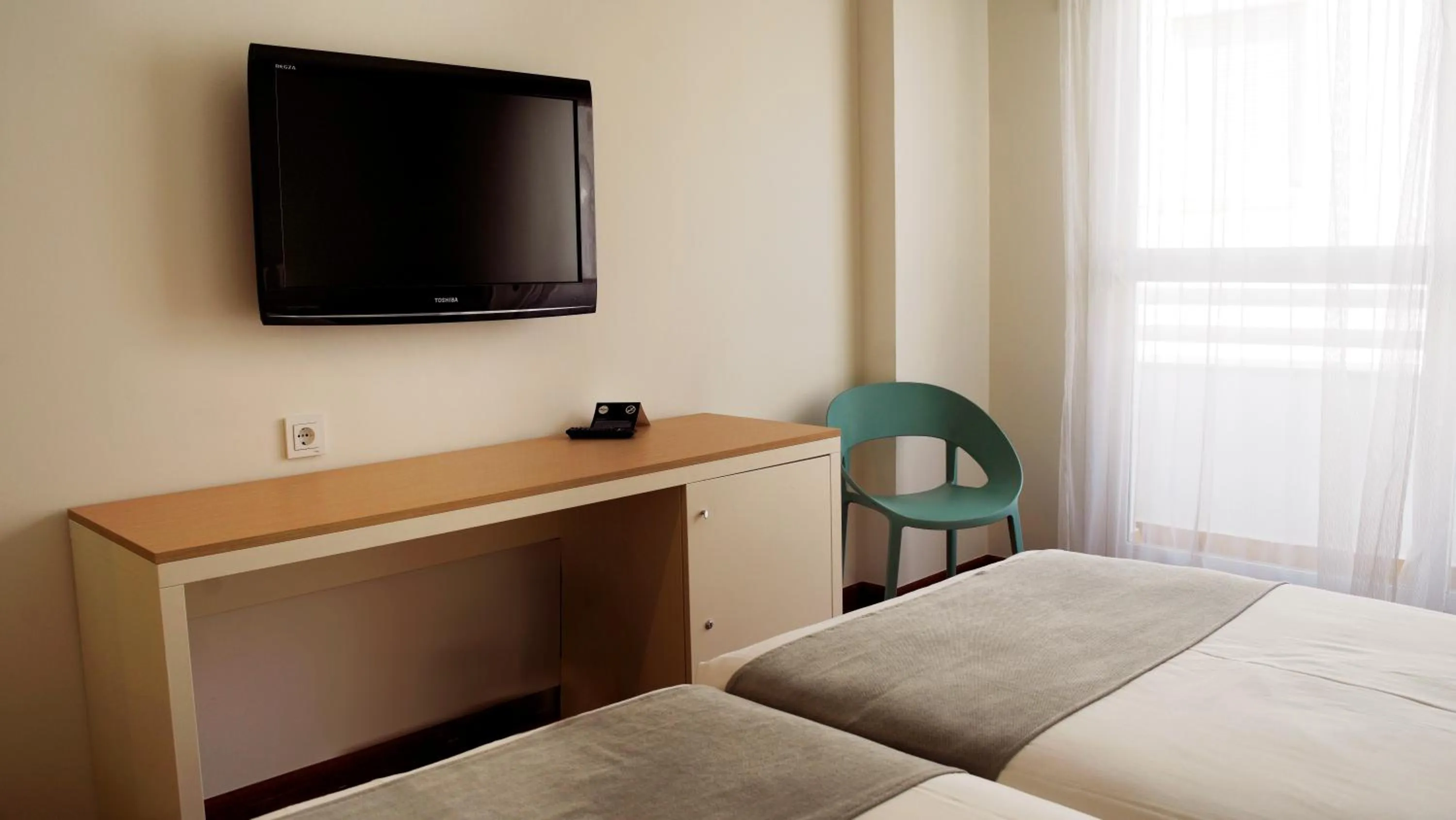 Bed in Hotel Vértice Chipiona Mar