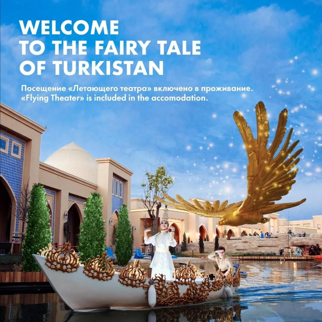 KARAVANSARAY Turkistan Harbour Hotel -FLYING THEATRE ACCESS