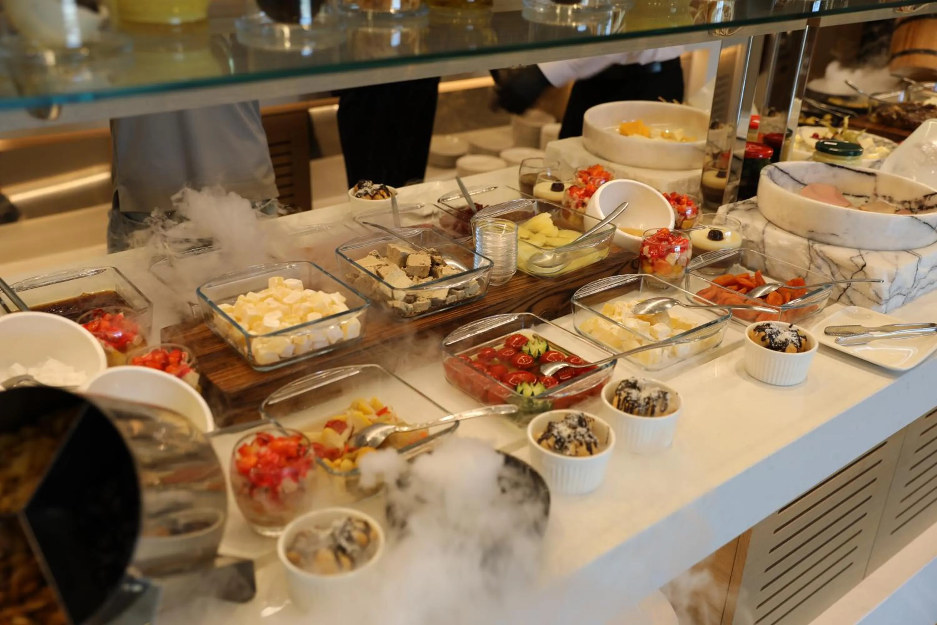 Breakfast in KARAVANSARAY Turkistan Harbour Hotel -FLYING THEATRE ACCESS