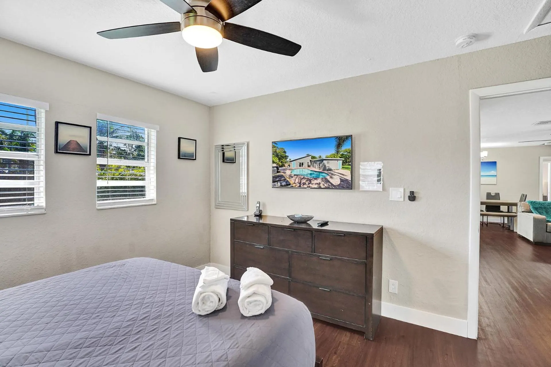 Bed in Pompano Beach House