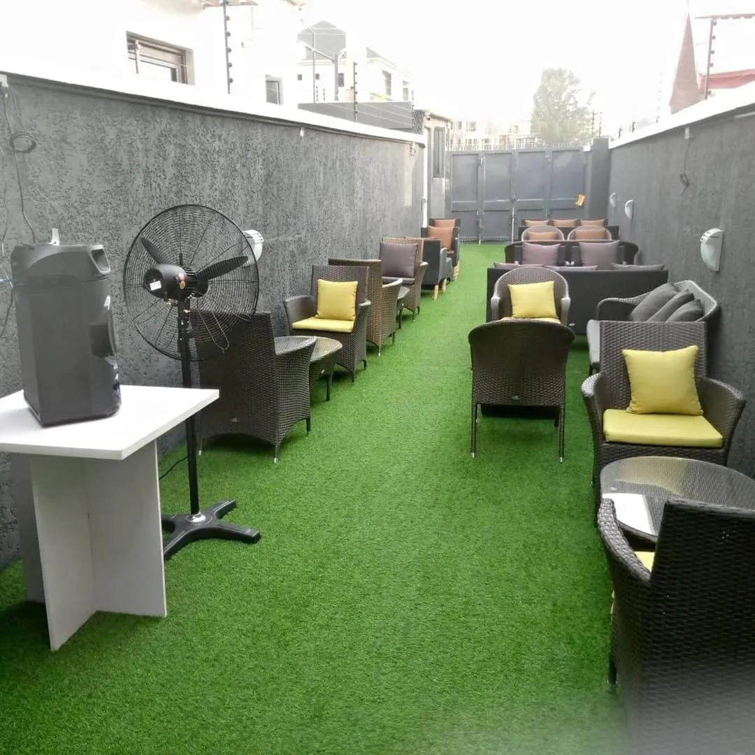Garden in Ocean Park Hotel,Lekki phase 1
