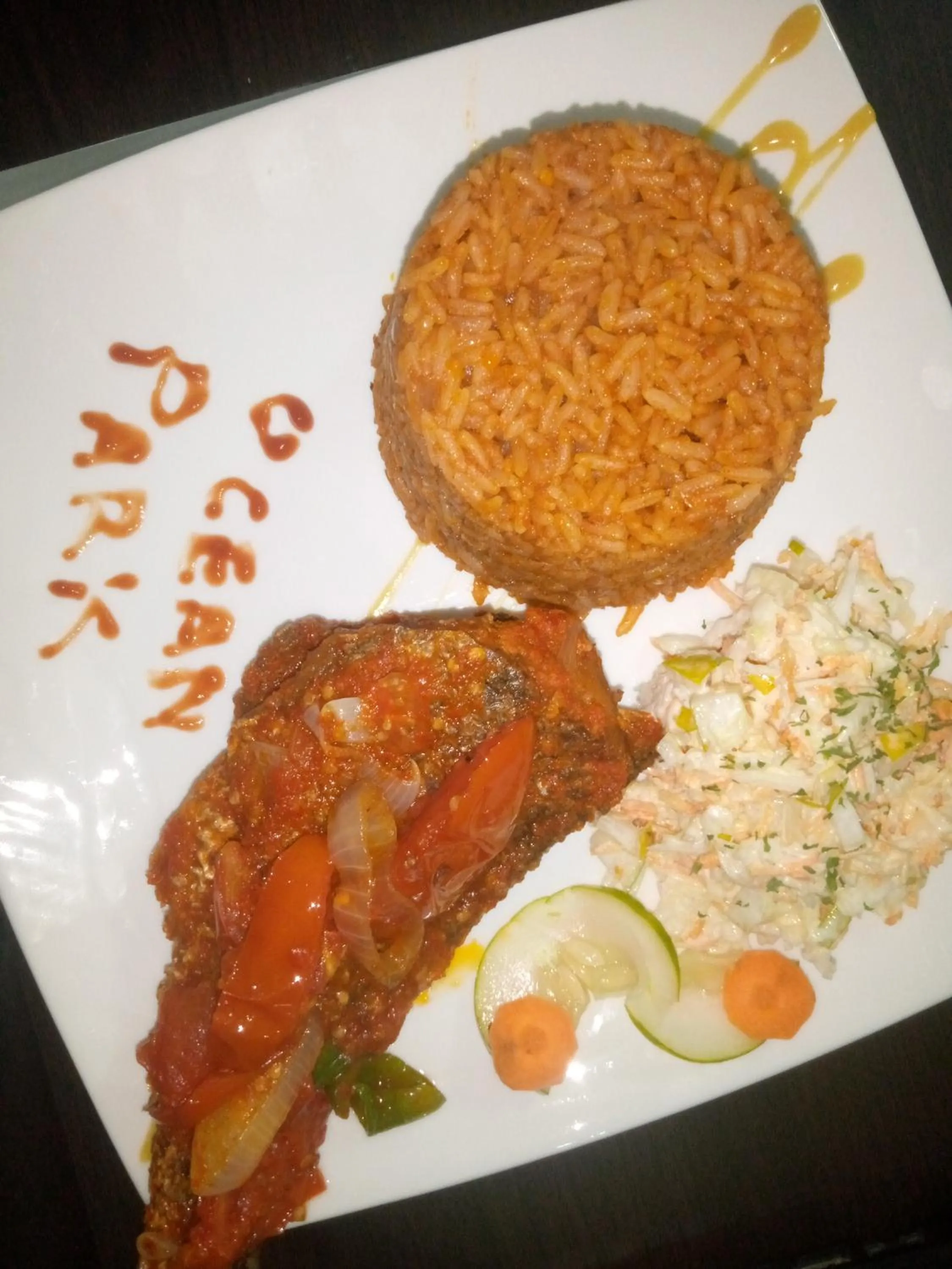 Lunch in Ocean Park Hotel,Lekki phase 1