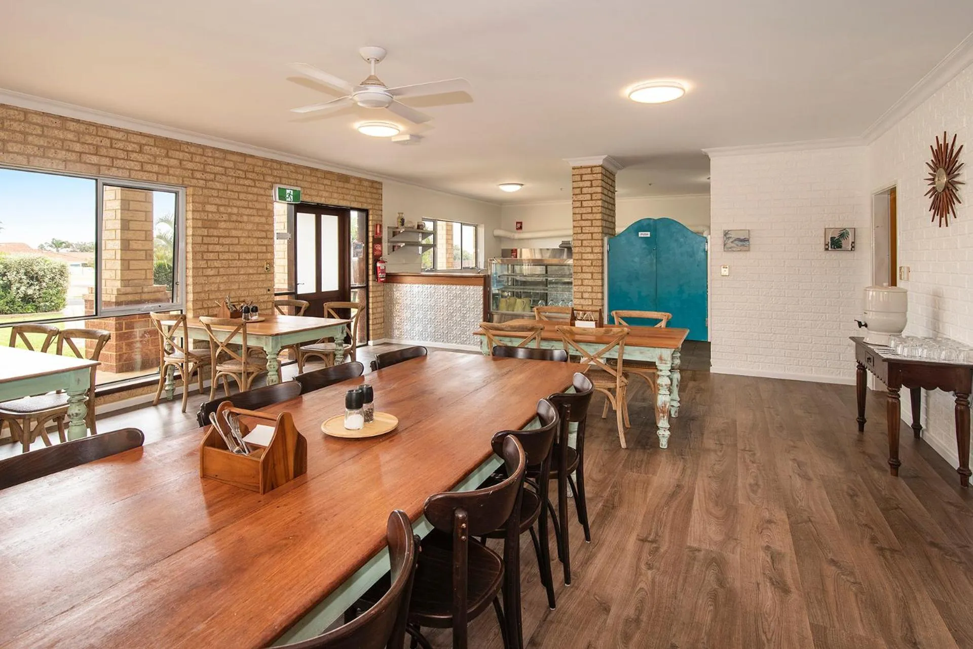 Dining area in Baywatch Retreat Augusta