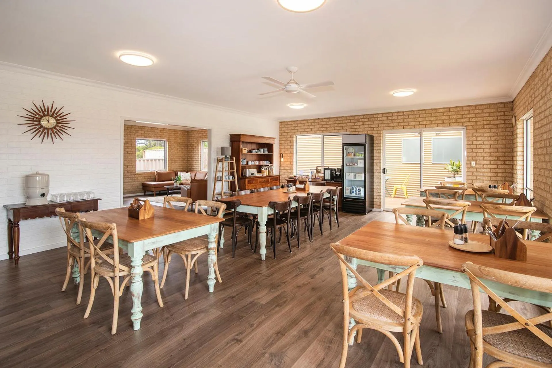 Dining area in Baywatch Retreat Augusta