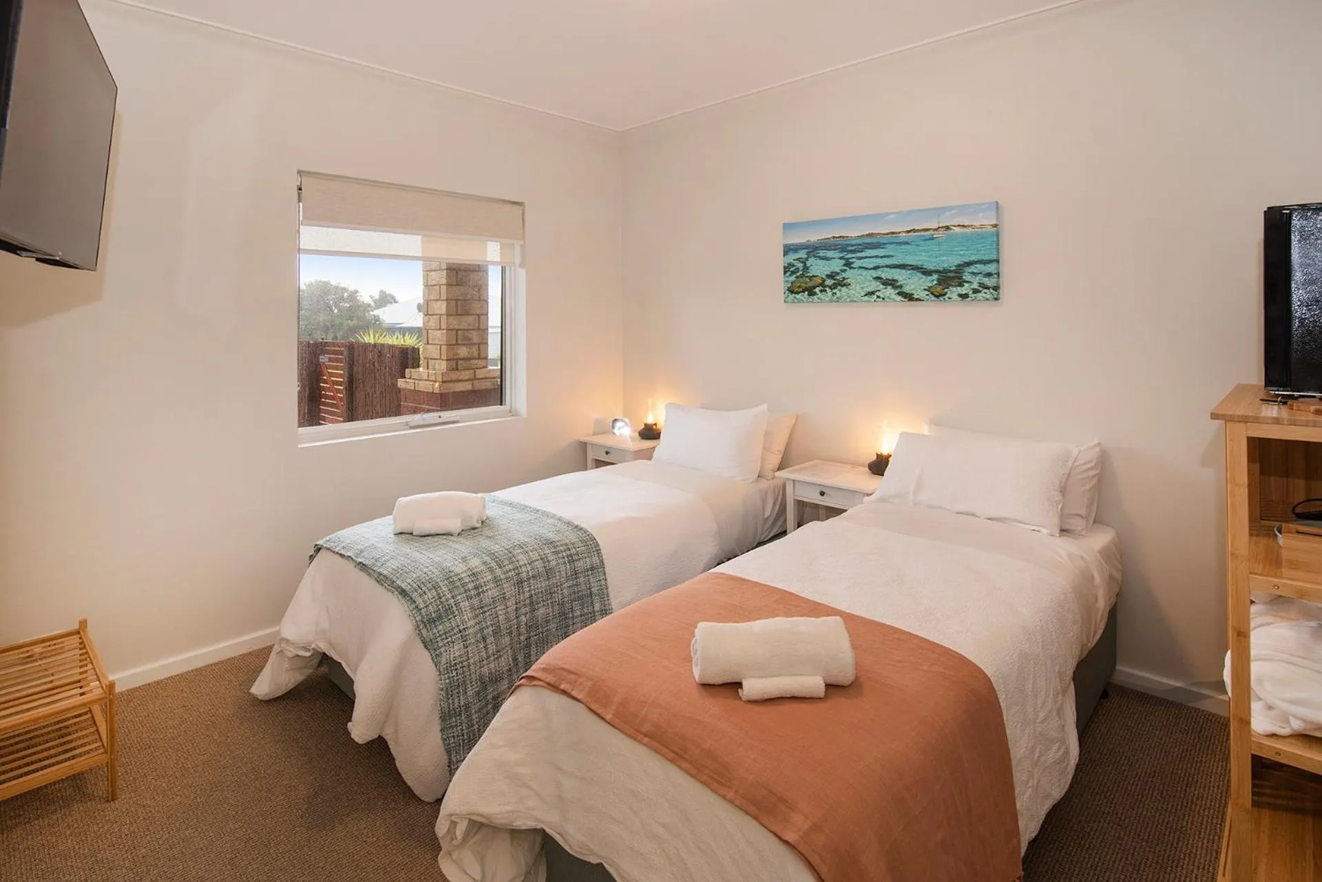 Bed in Baywatch Retreat Augusta