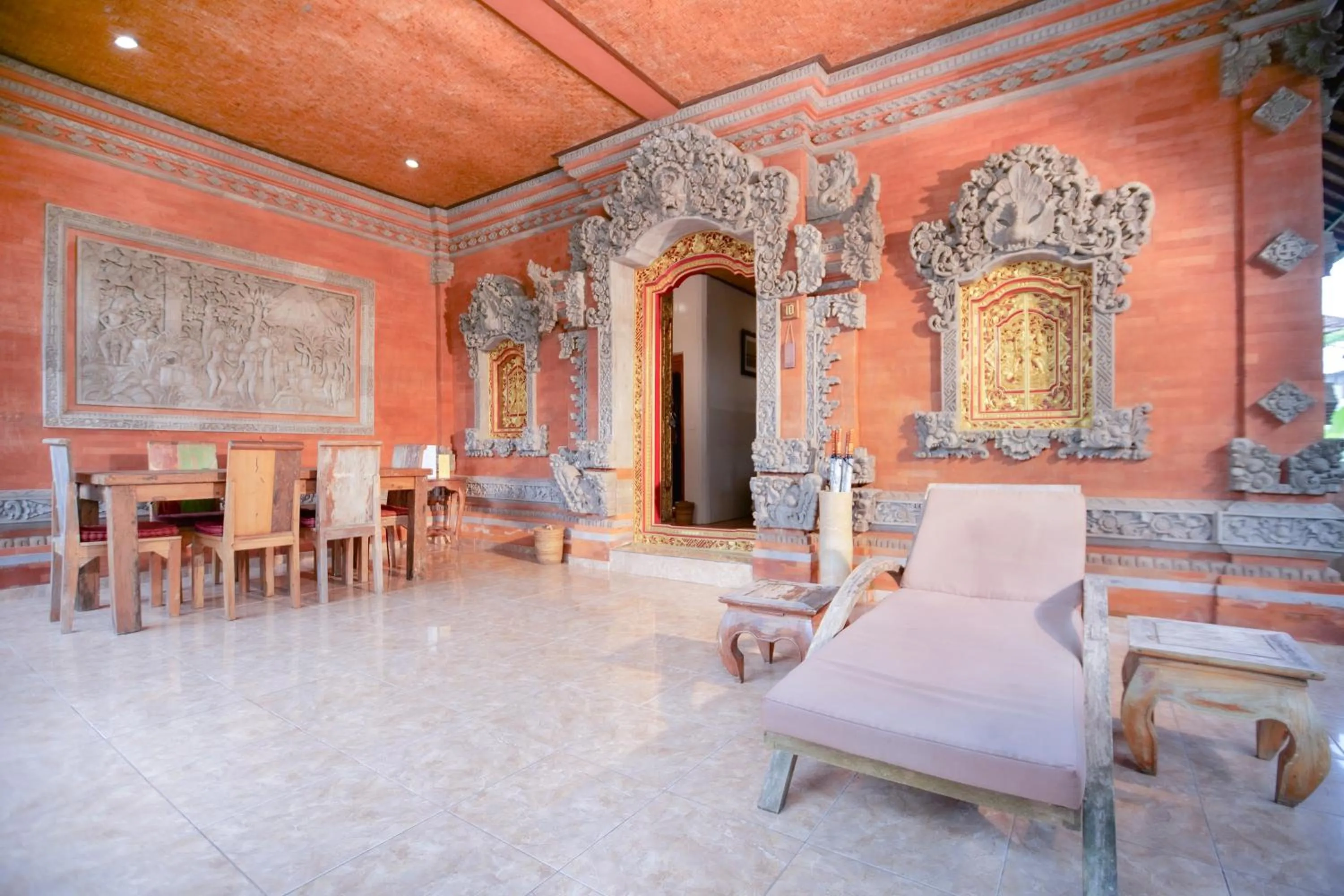 Seating area in Gayatri