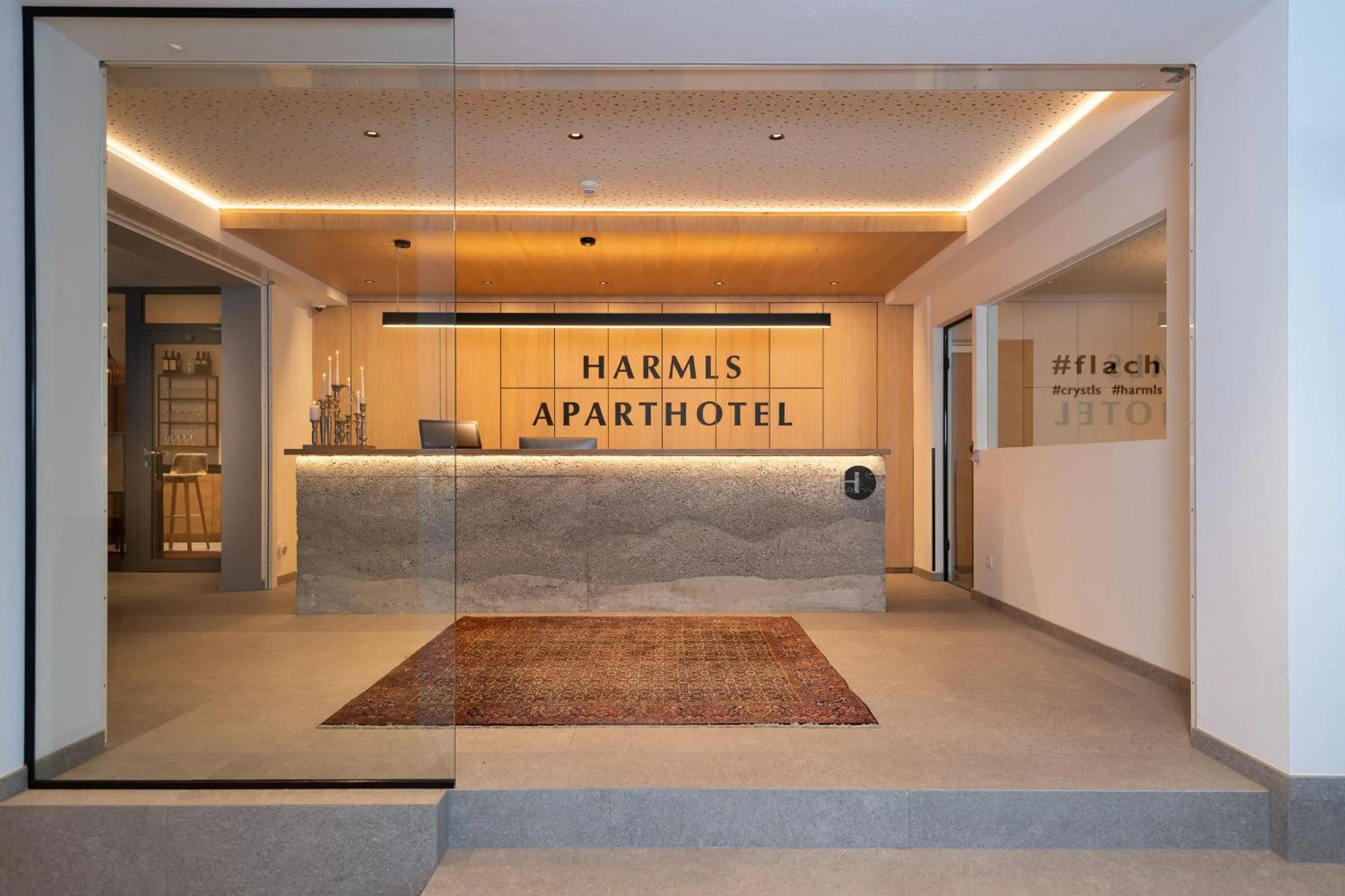 Lobby or reception in Harmls Aparthotel