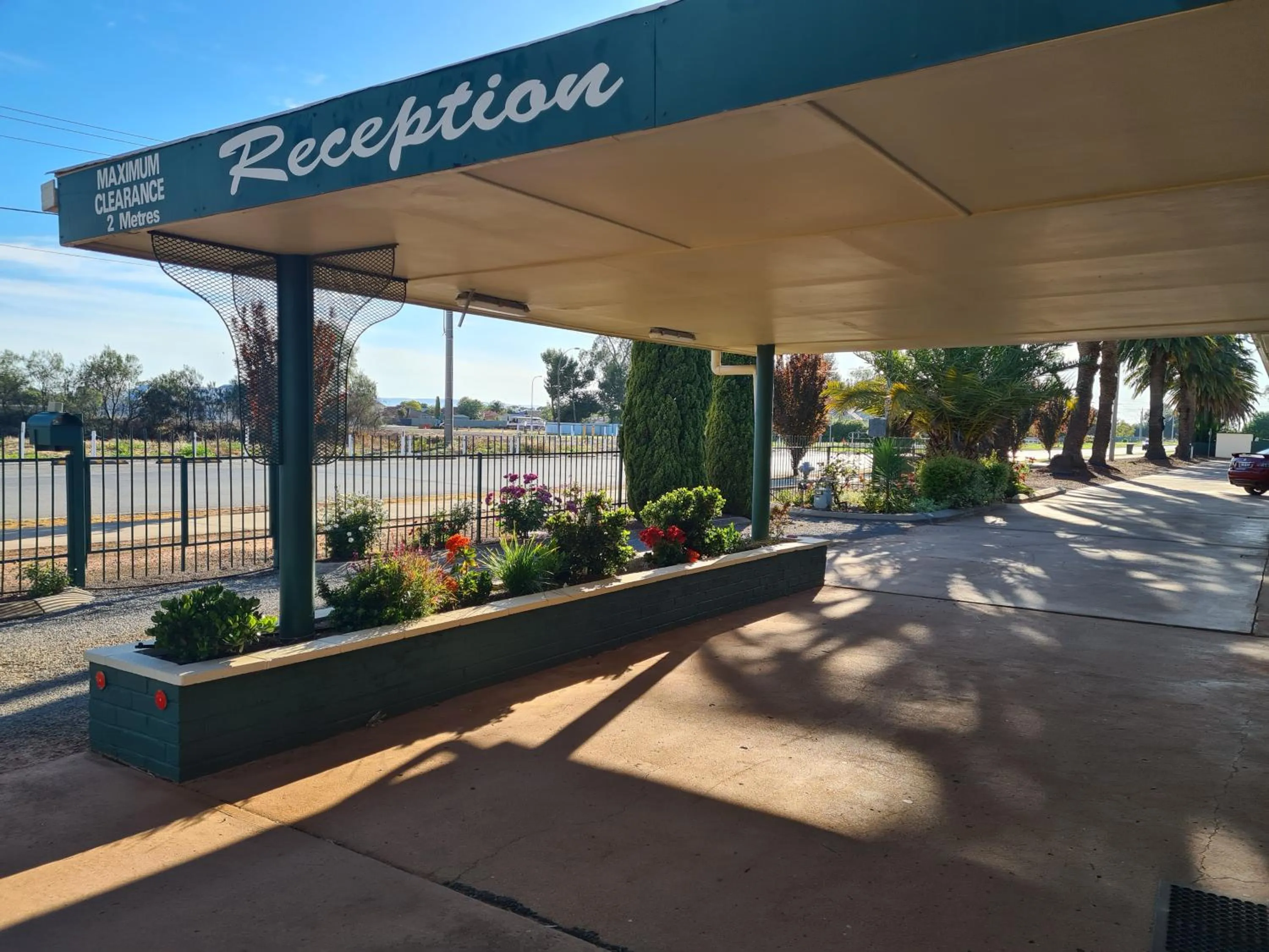 Lobby or reception in Motel Riverina
