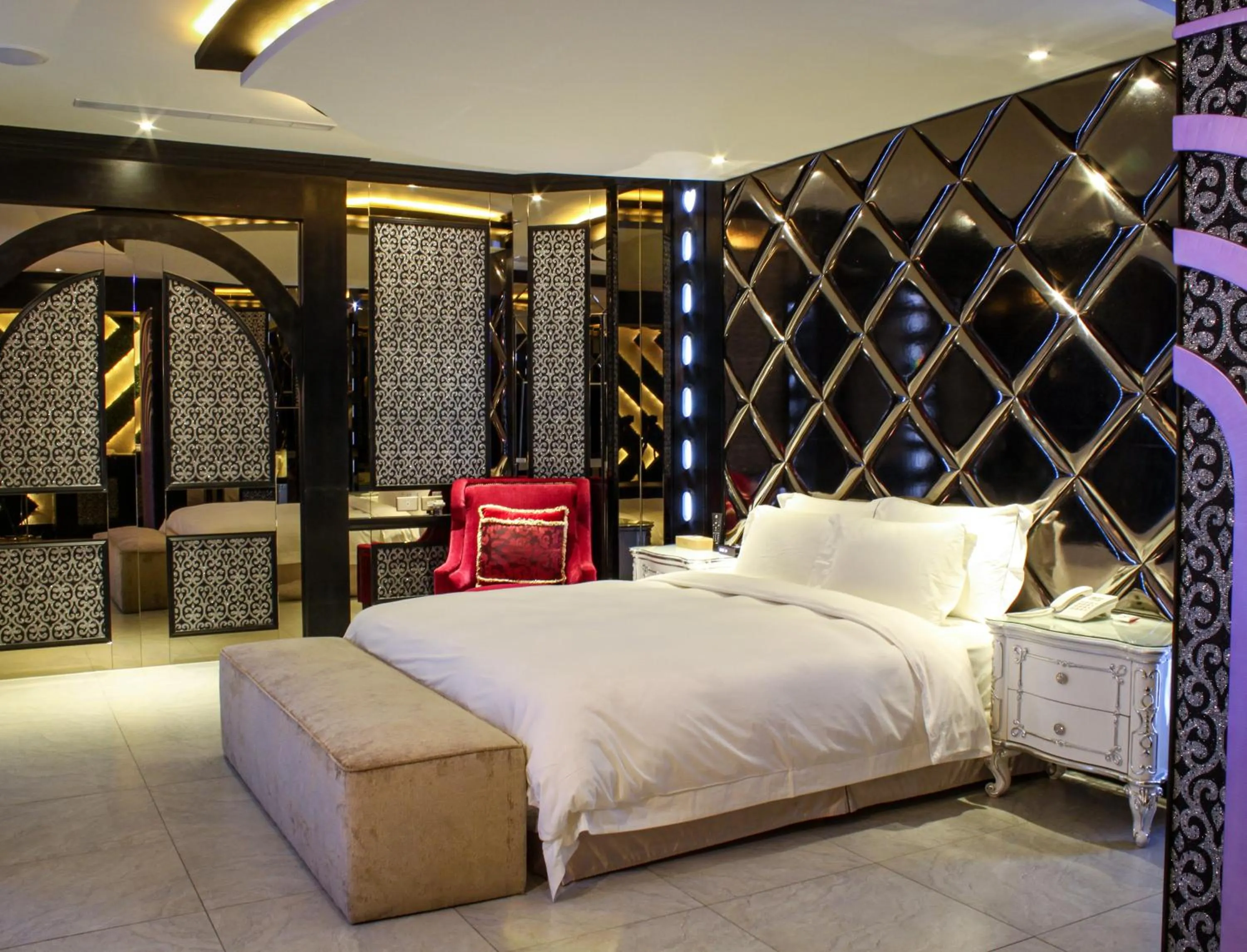 Bed in All-Ur Boutique Motel-Yi-Lan Branch