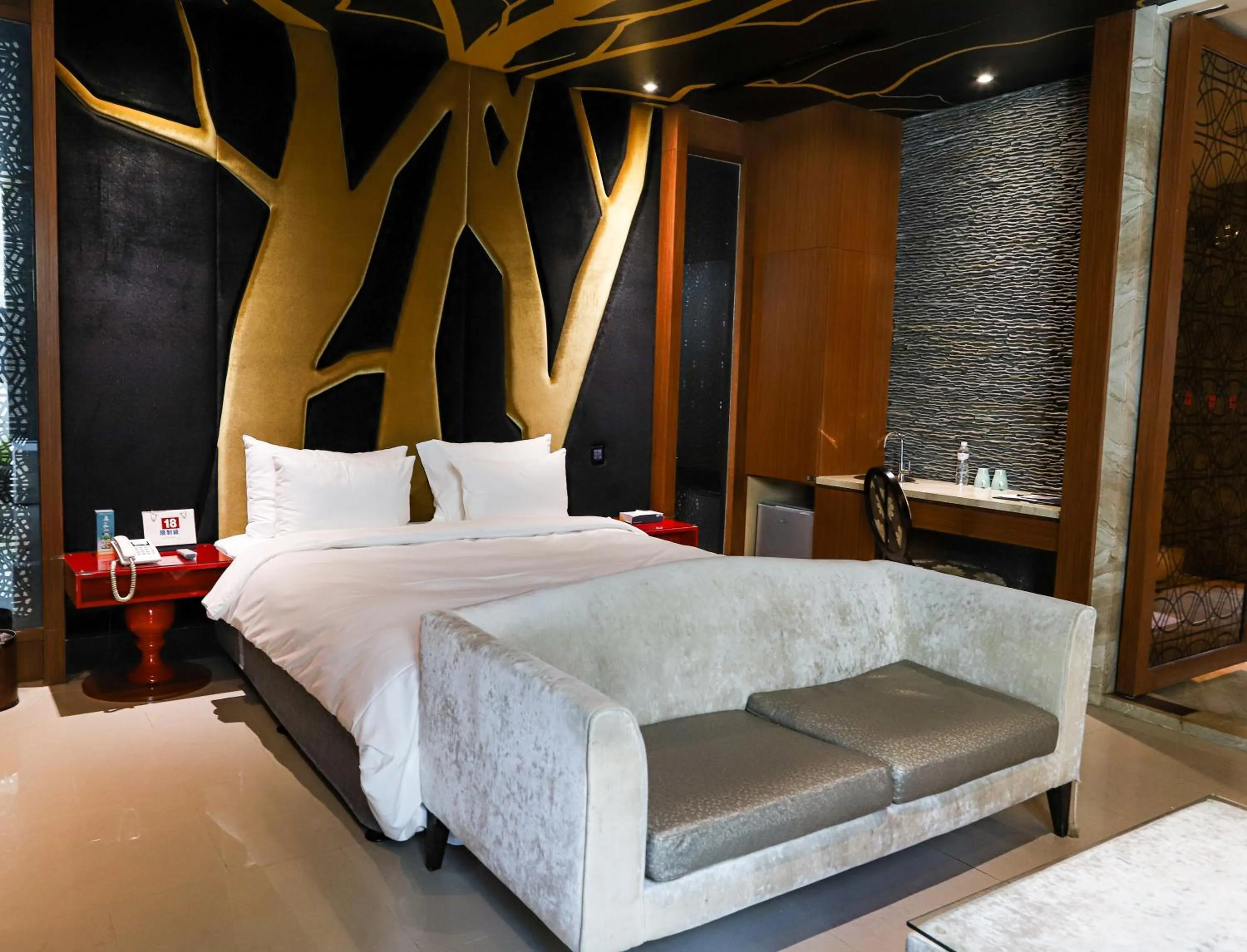 Bed in All-Ur Boutique Motel-Yi-Lan Branch