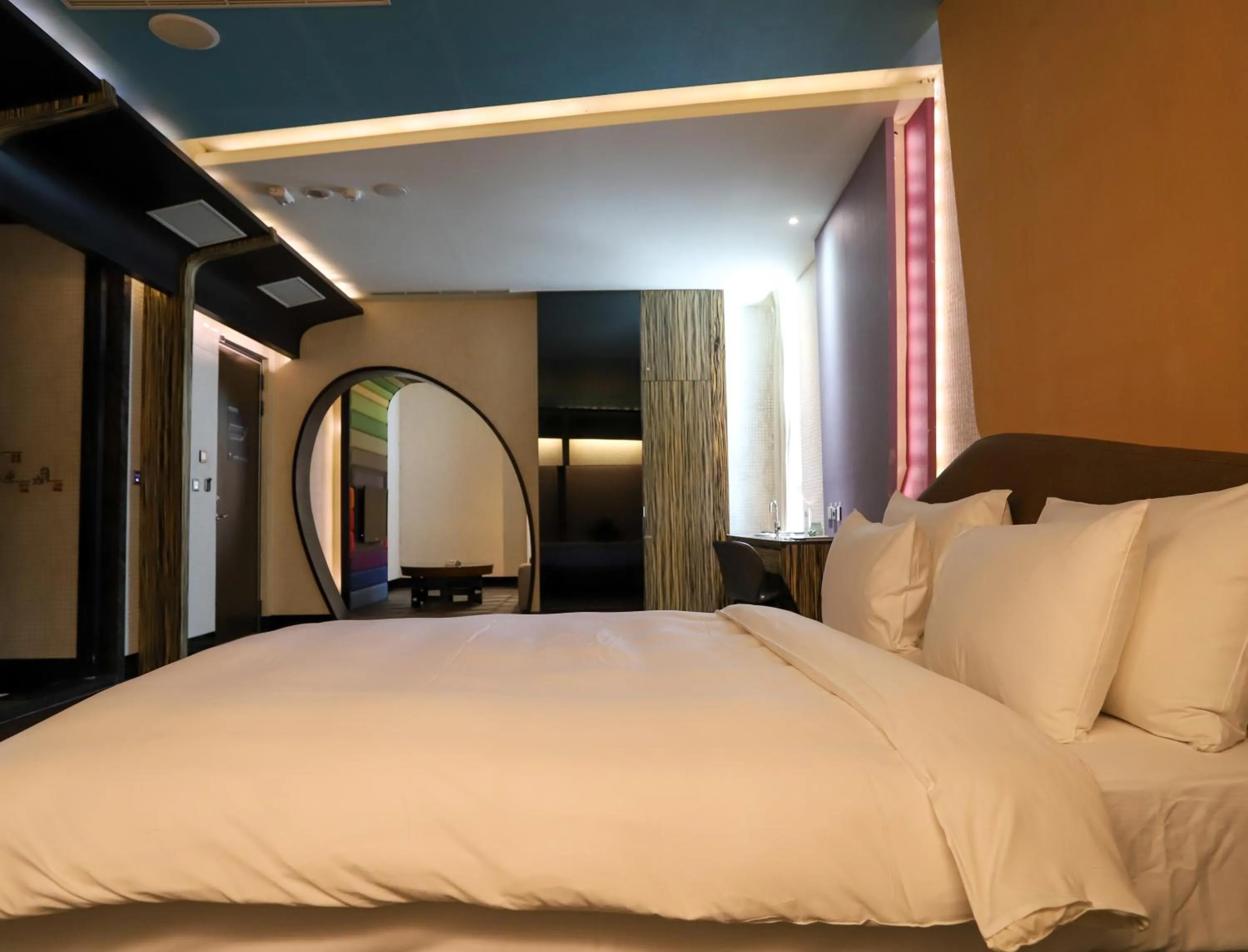 Bed in All-Ur Boutique Motel-Yi-Lan Branch