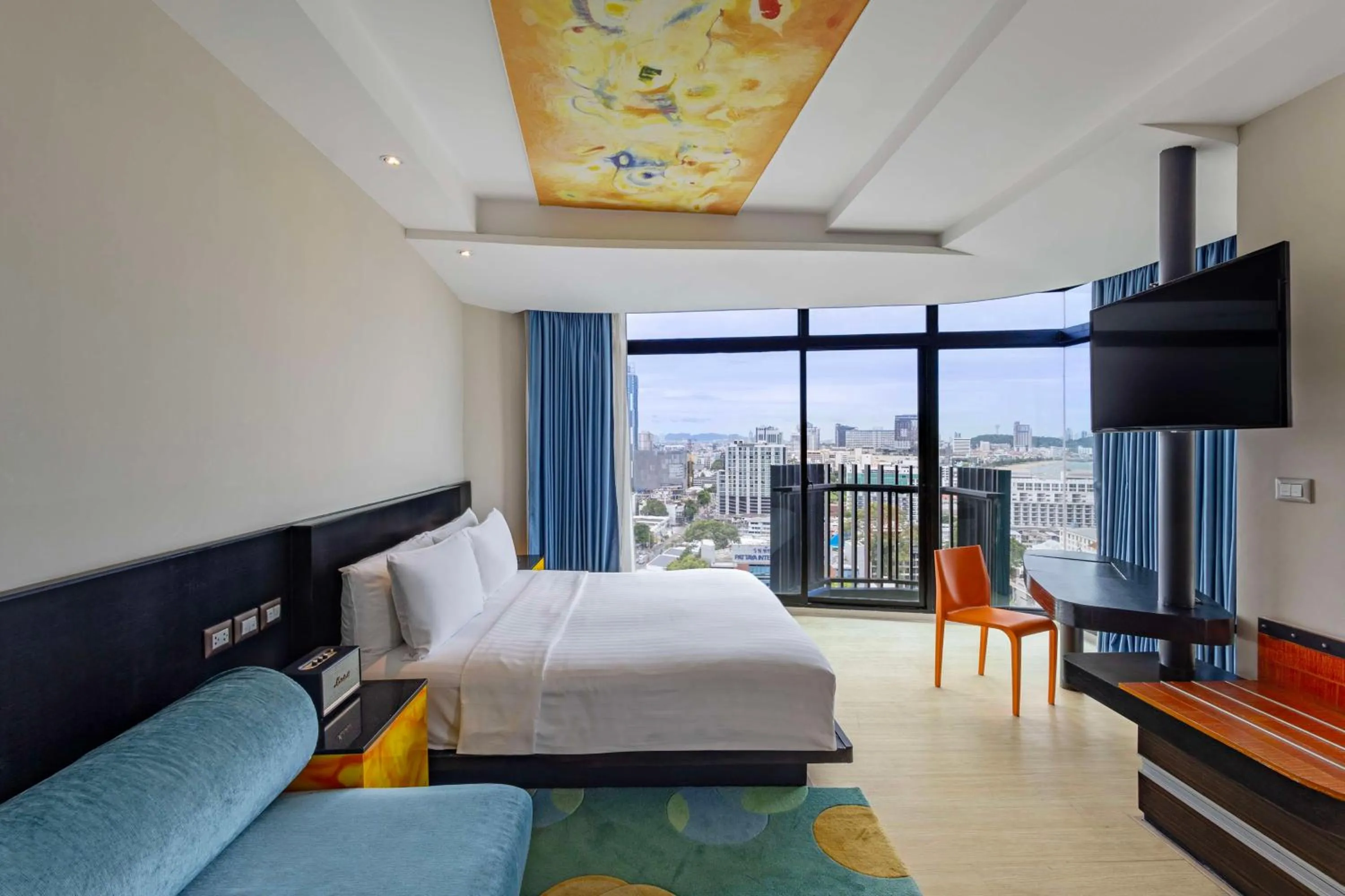 Bedroom, Bed in Siam At Siam Design Hotel Pattaya