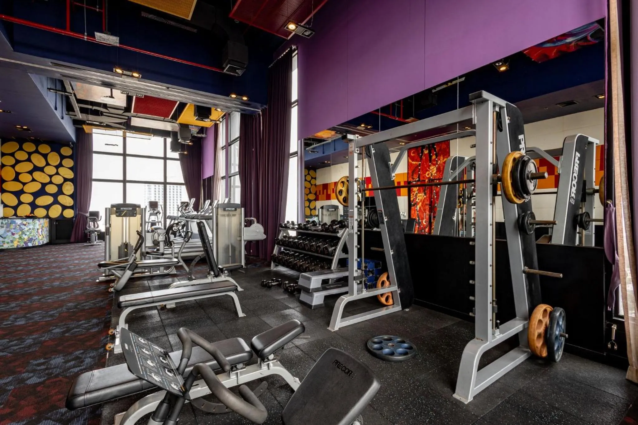 Fitness centre/facilities in Siam At Siam Design Hotel Pattaya