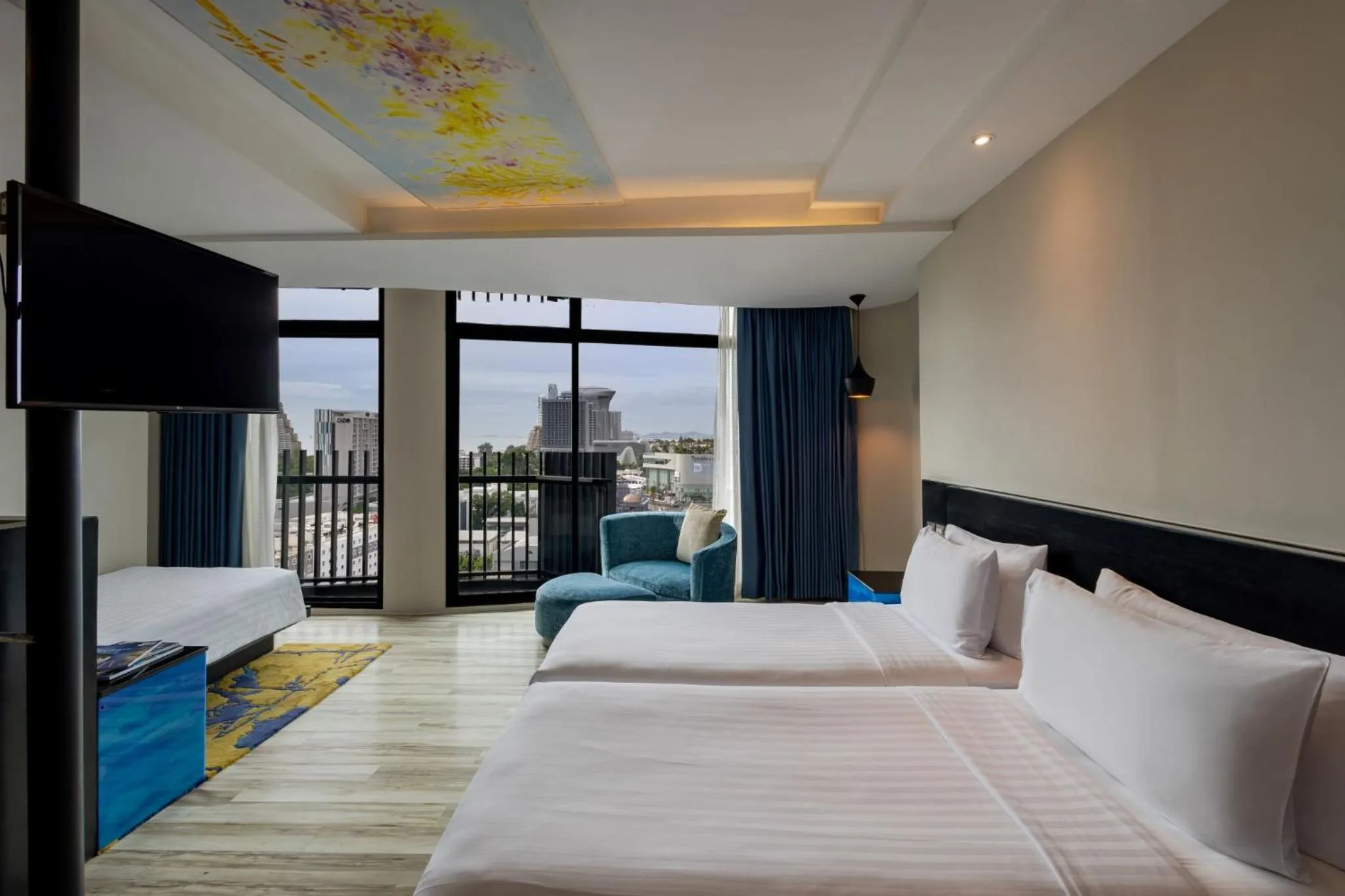 Bed in Siam At Siam Design Hotel Pattaya