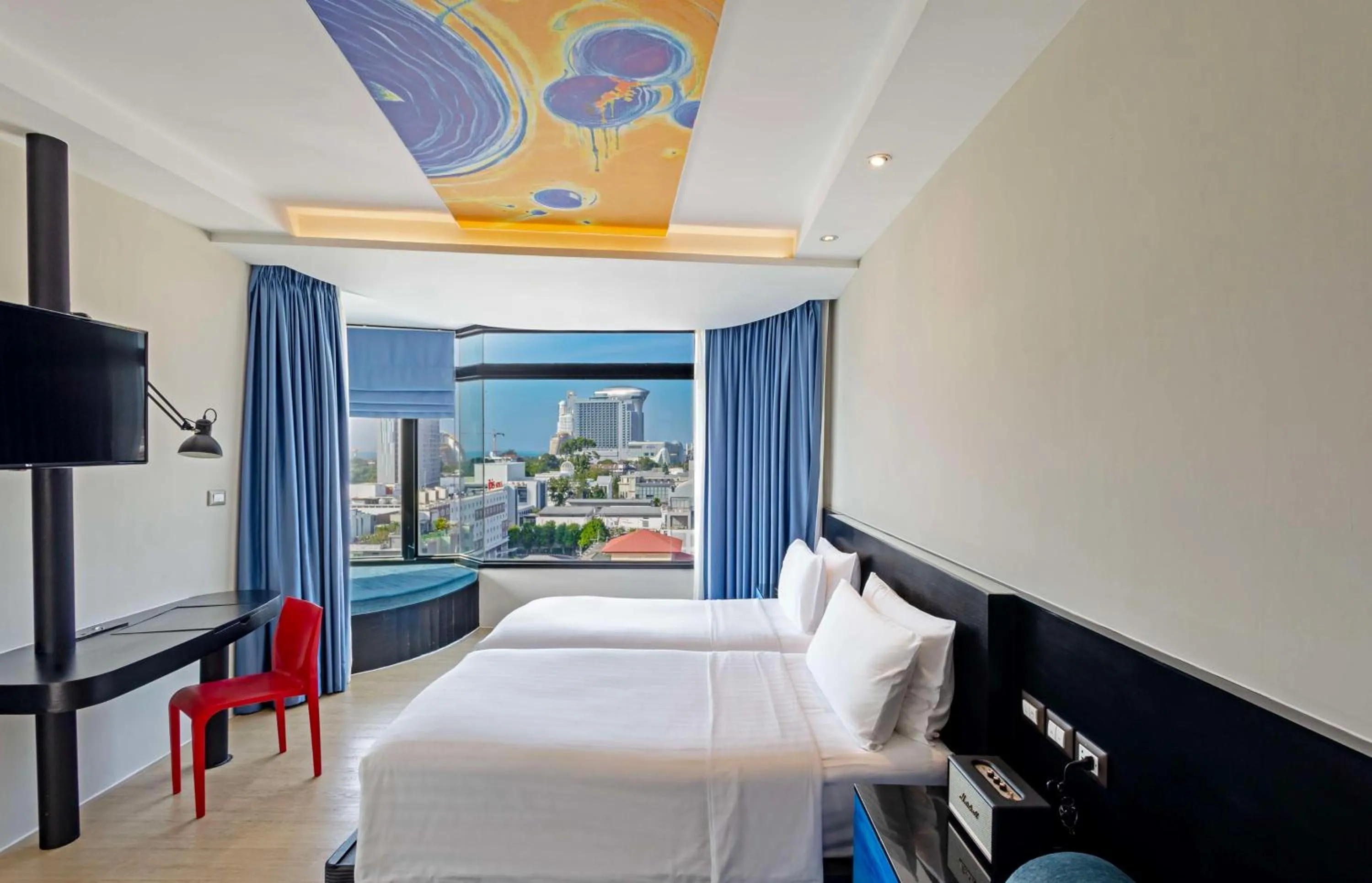 Bedroom, Bed in Siam At Siam Design Hotel Pattaya