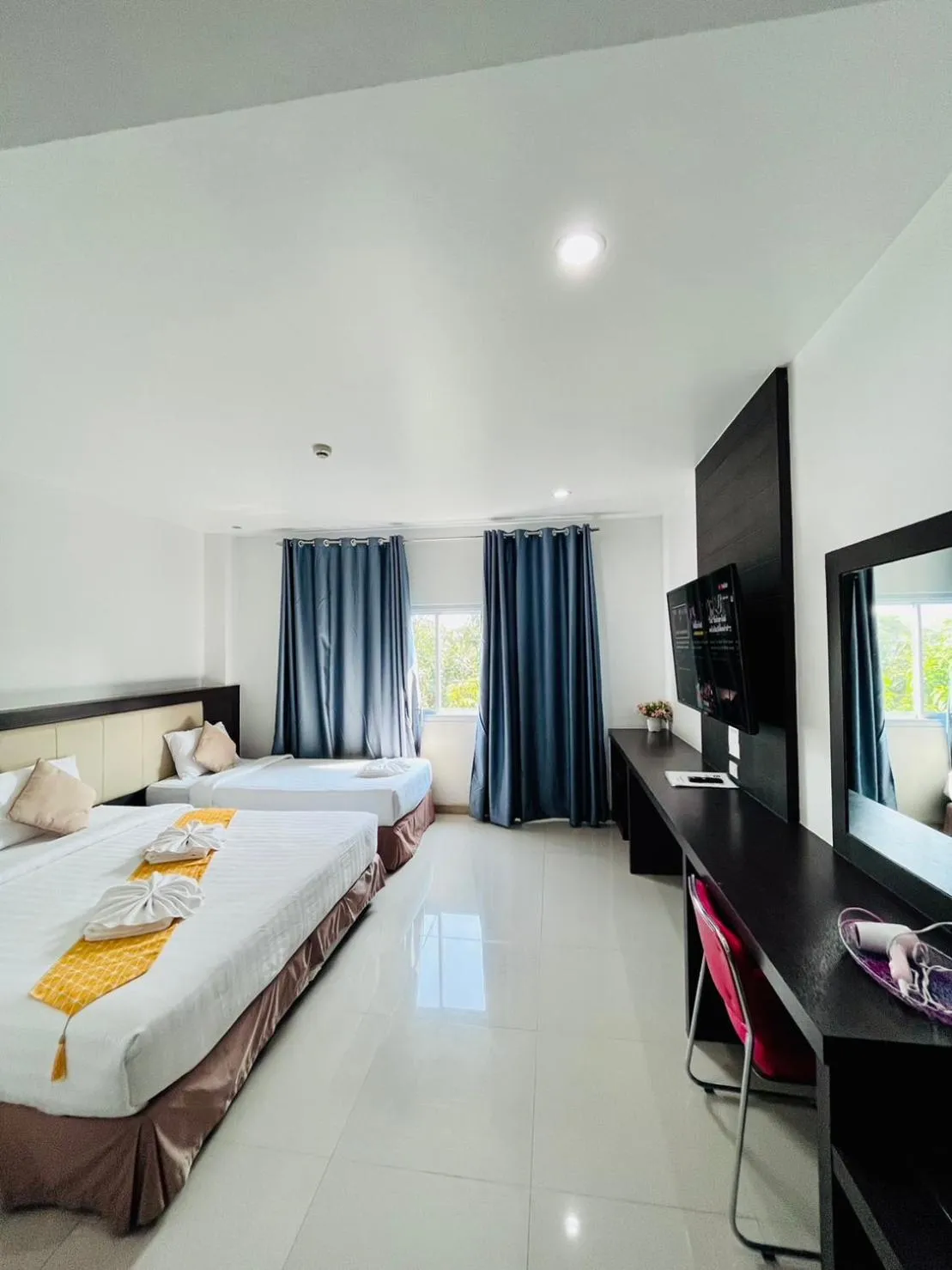 Bed in Bualinn Resort