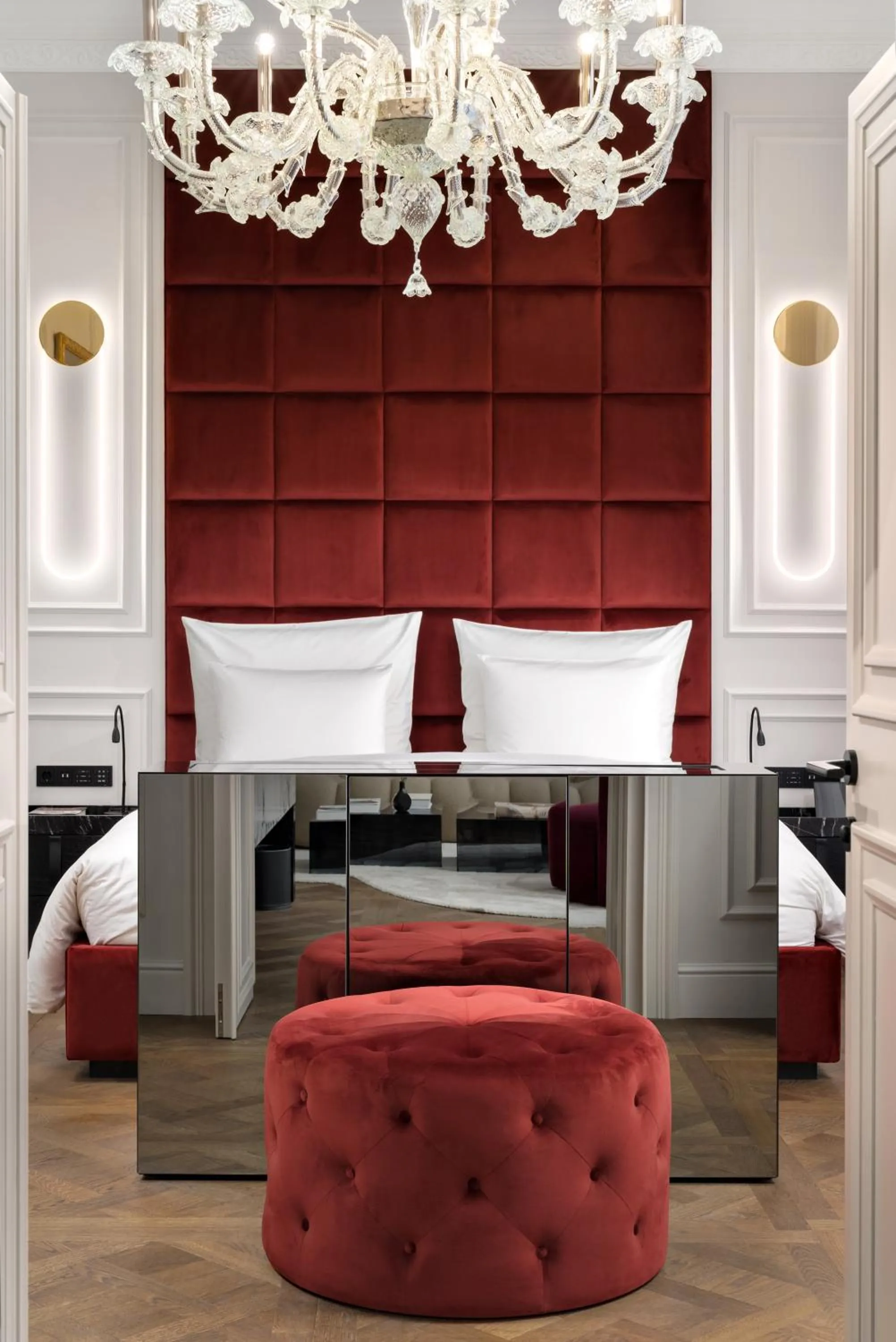 Bed in The Amauris Vienna - Relais & Châteaux