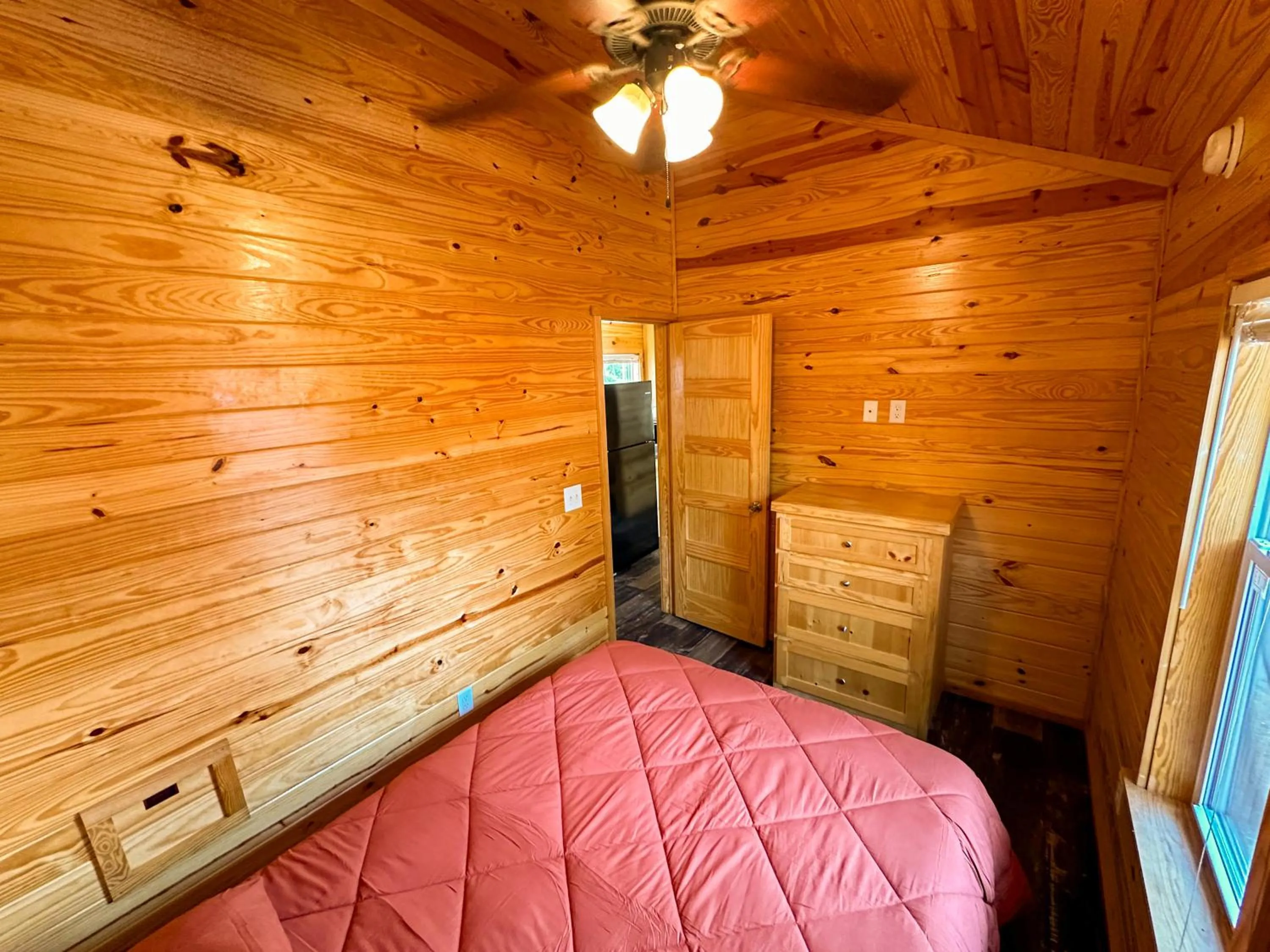 Bed in Bonanza Camping Resort