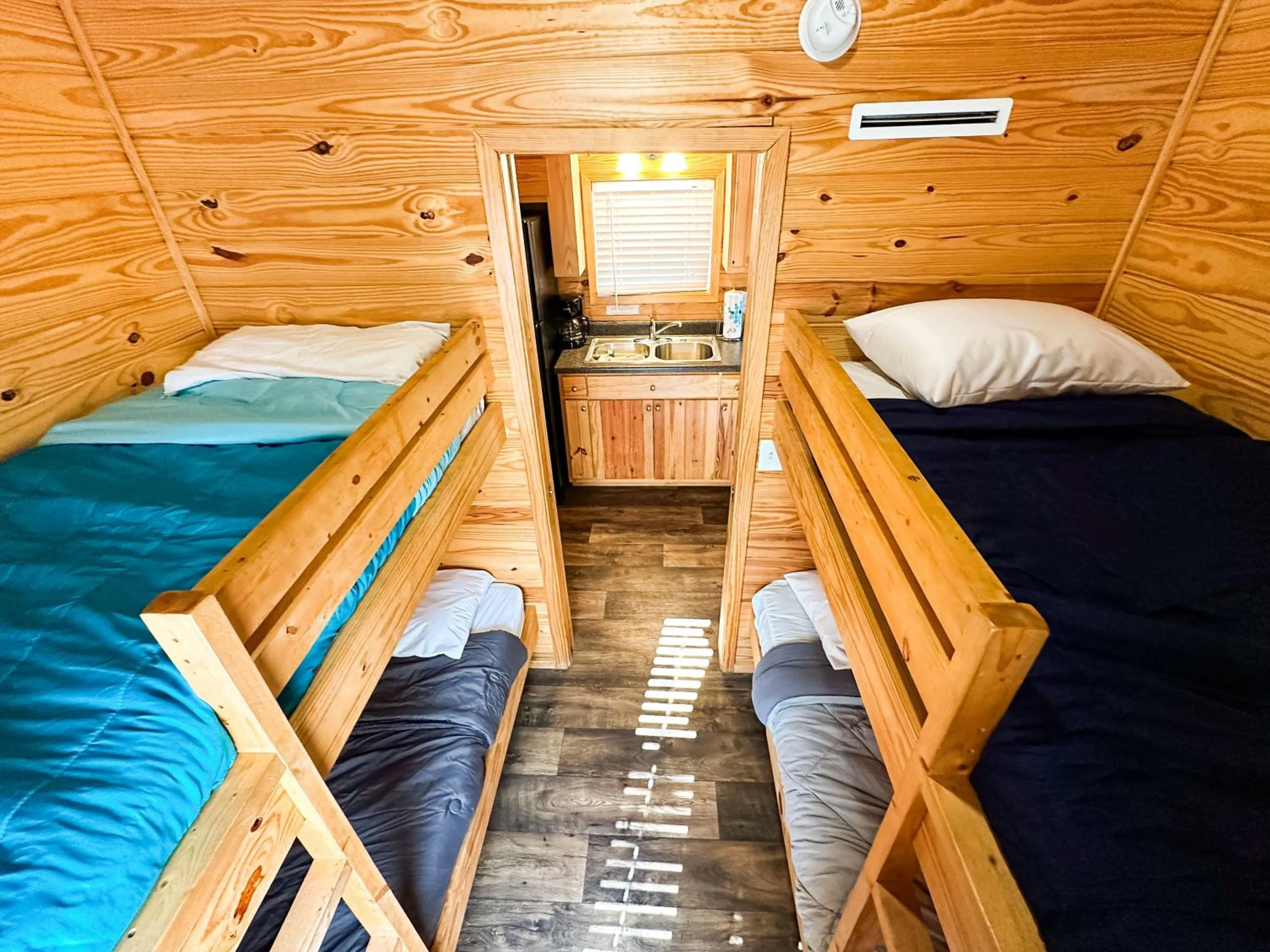 Bed in Bonanza Camping Resort
