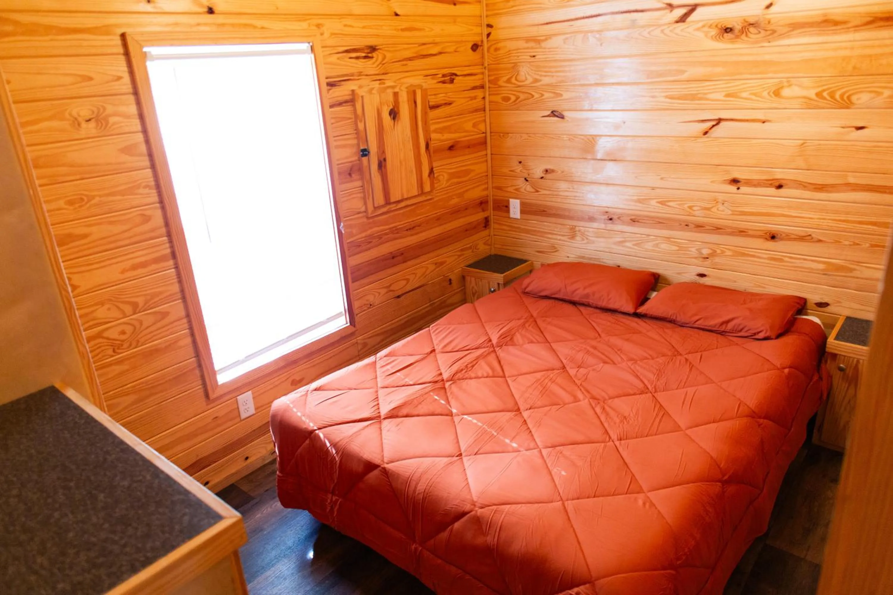 Bed in Bonanza Camping Resort