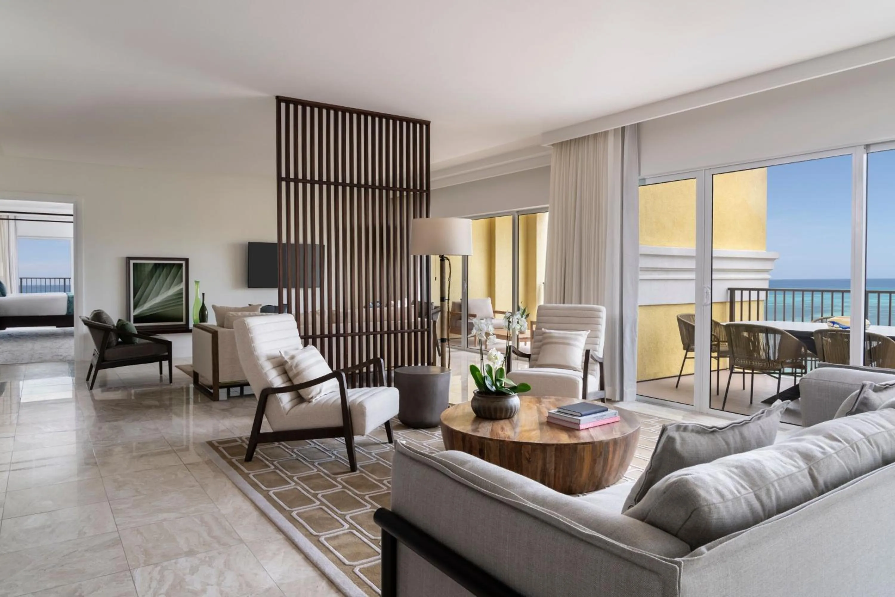 Photo of the whole room in The Ritz-Carlton, Aruba