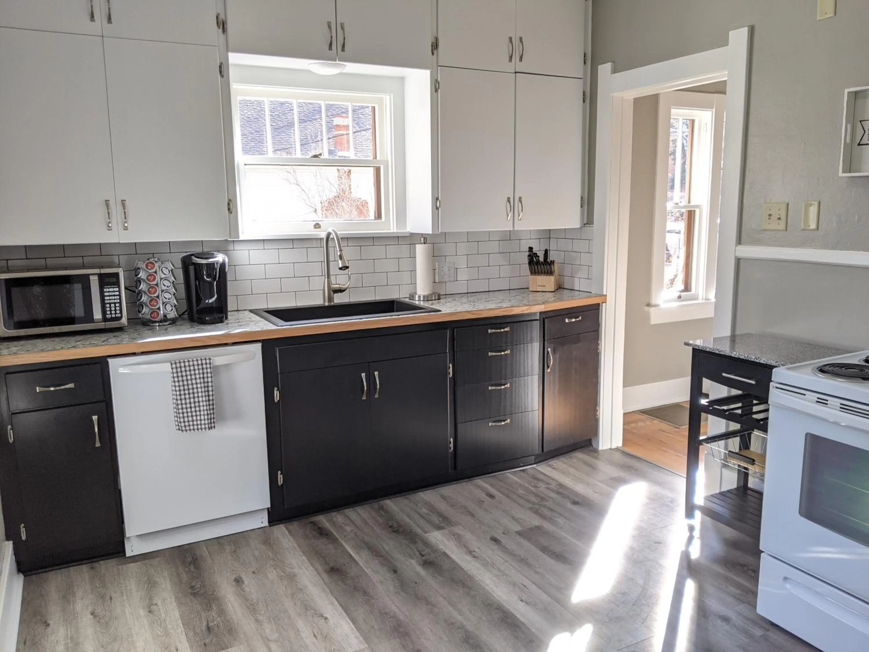 kitchen in The Lewis House-Upper Level-A Peaceful Spot!