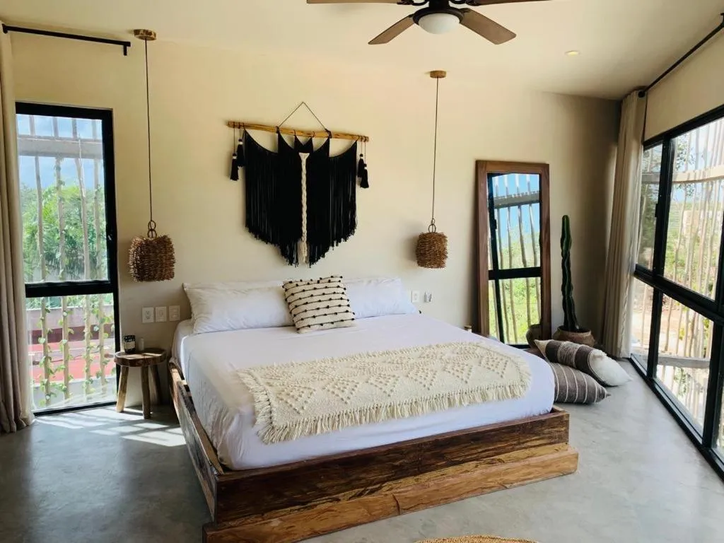 Bed in Vida Boho Apart 12 with special fee to access Hotel Bardo