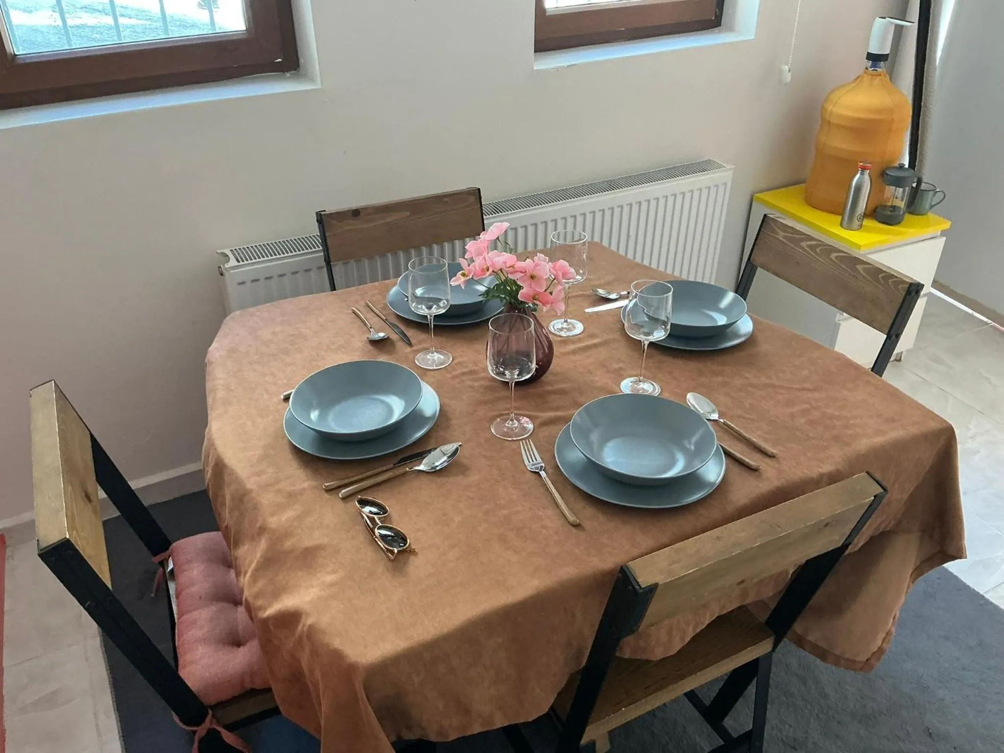 Dining area in Istanbul Hub Flats