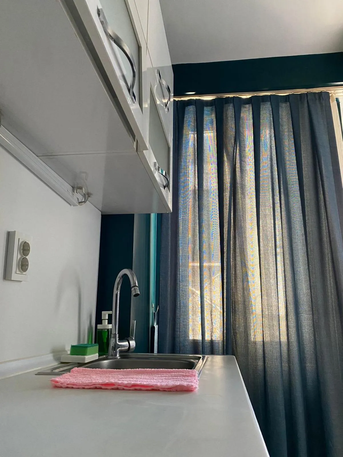 Kitchen or kitchenette in Istanbul Hub Flats