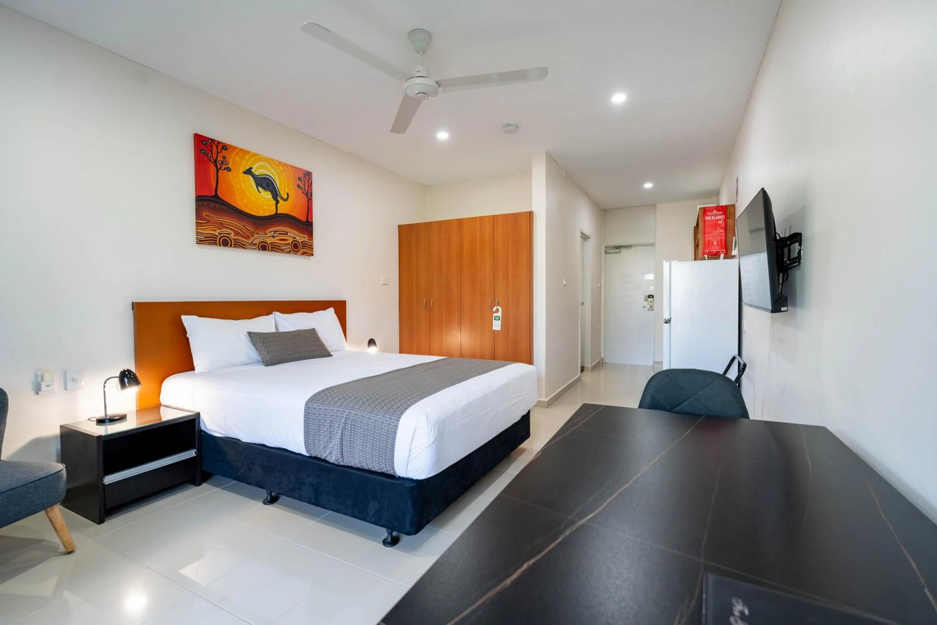 Bedroom, Bed in Vitina Studios by Argus