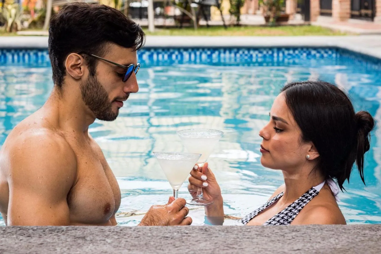 Swimming pool in Hotel Boutique Sol y Luna SPA