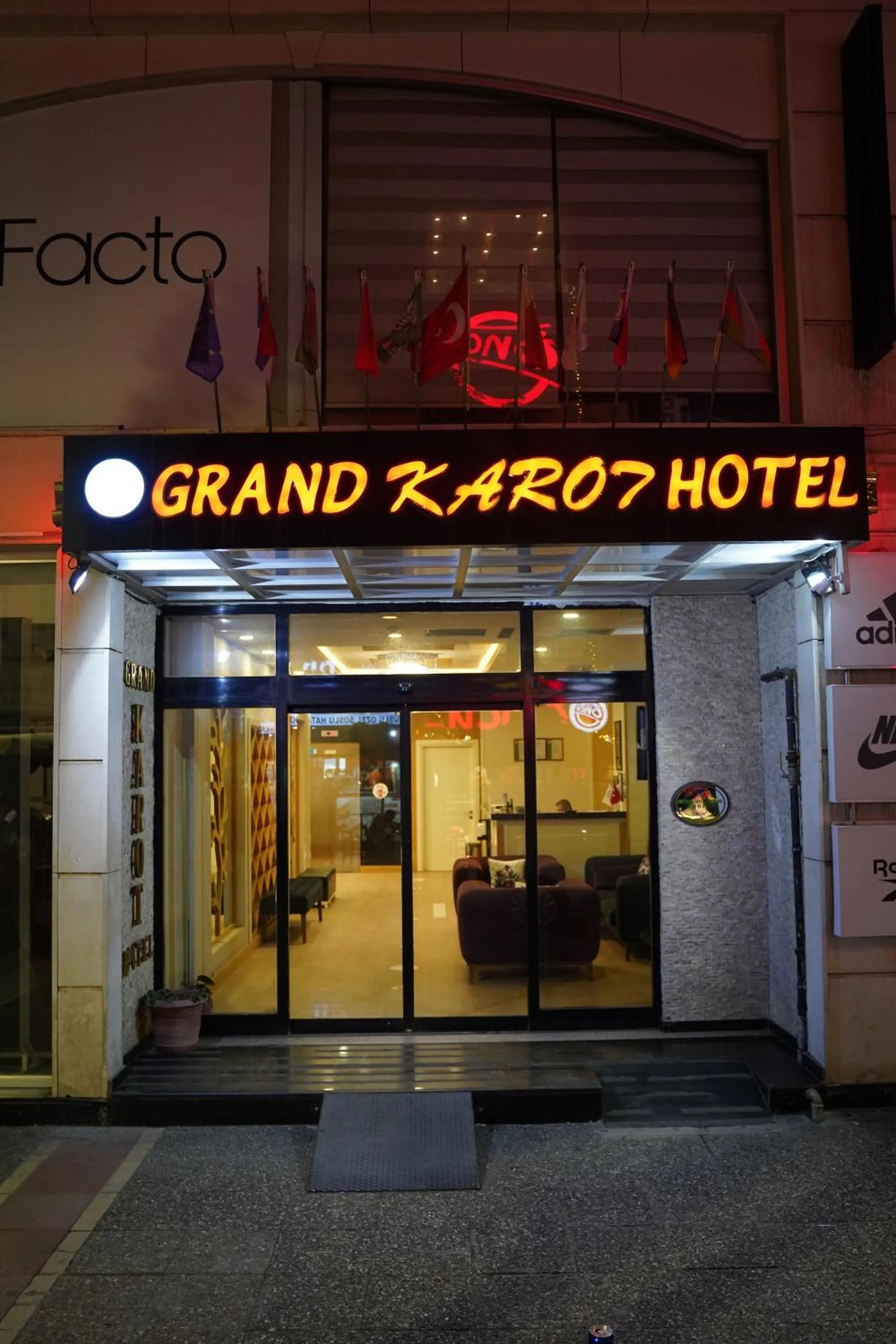 Property building in Grand Karot Hotel