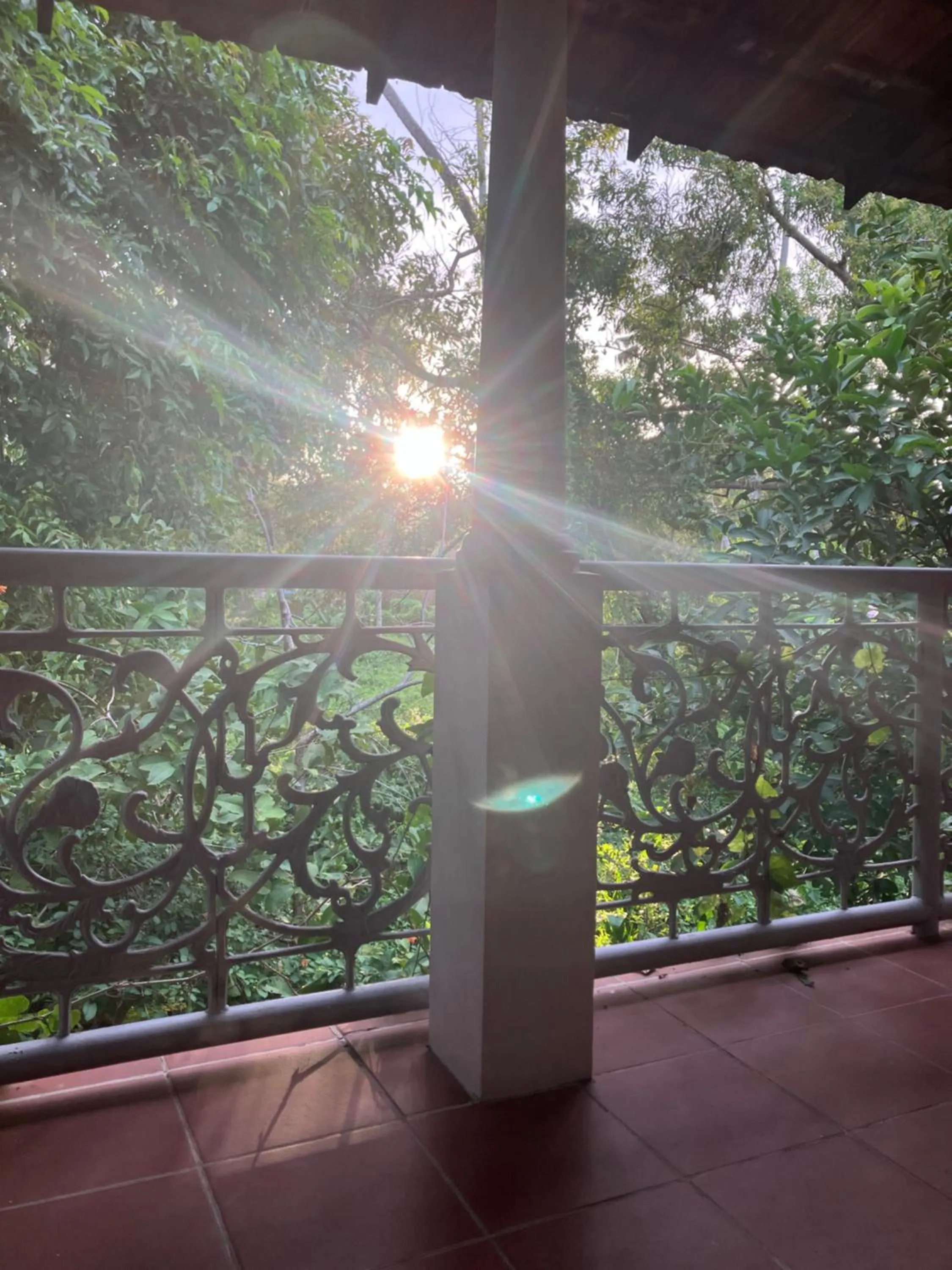 Balcony/Terrace in Mandaram villas