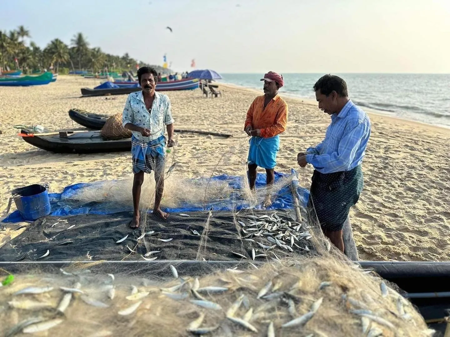 Beach in Mandaram villas