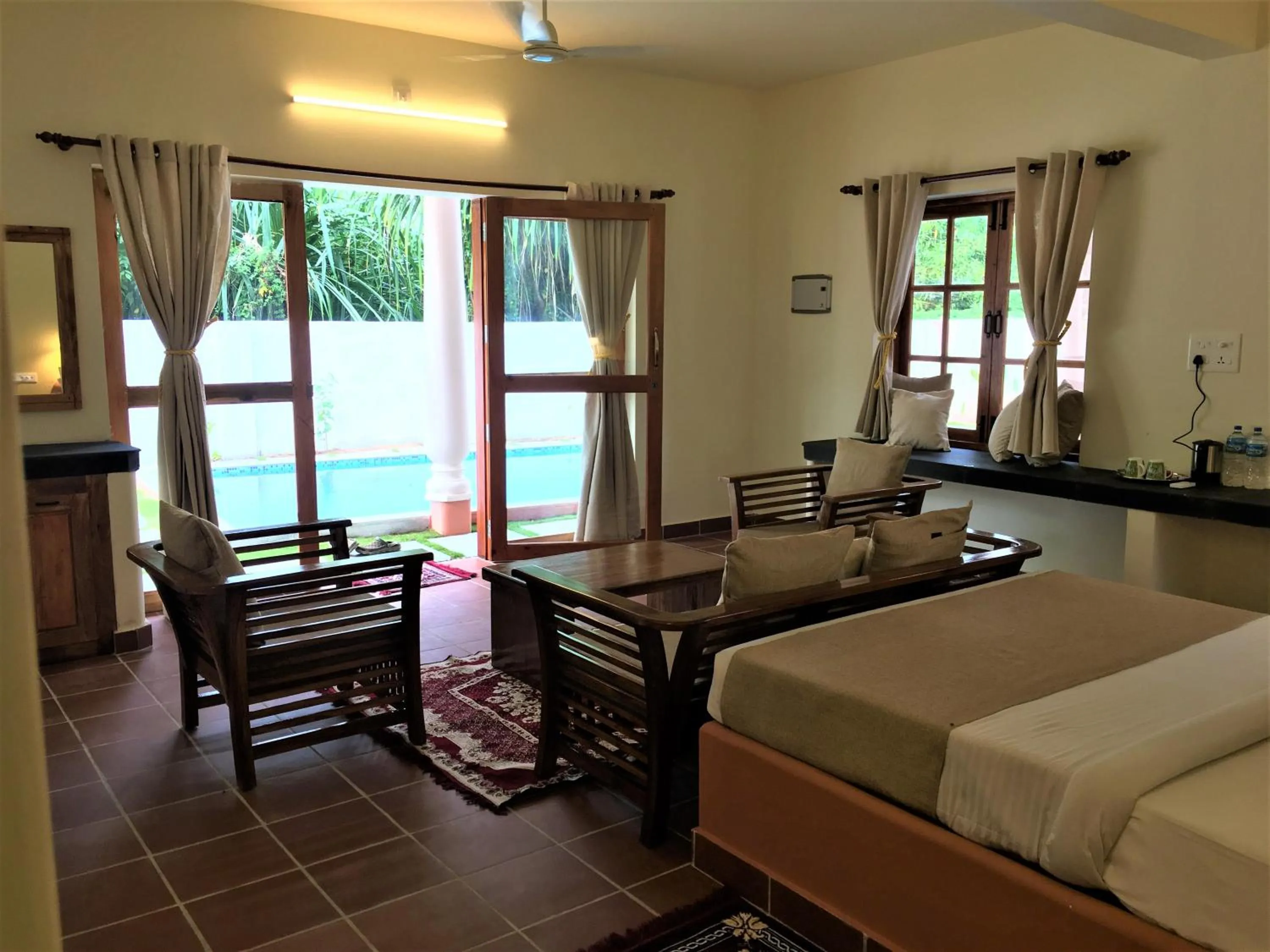 View (from property/room) in Mandaram villas
