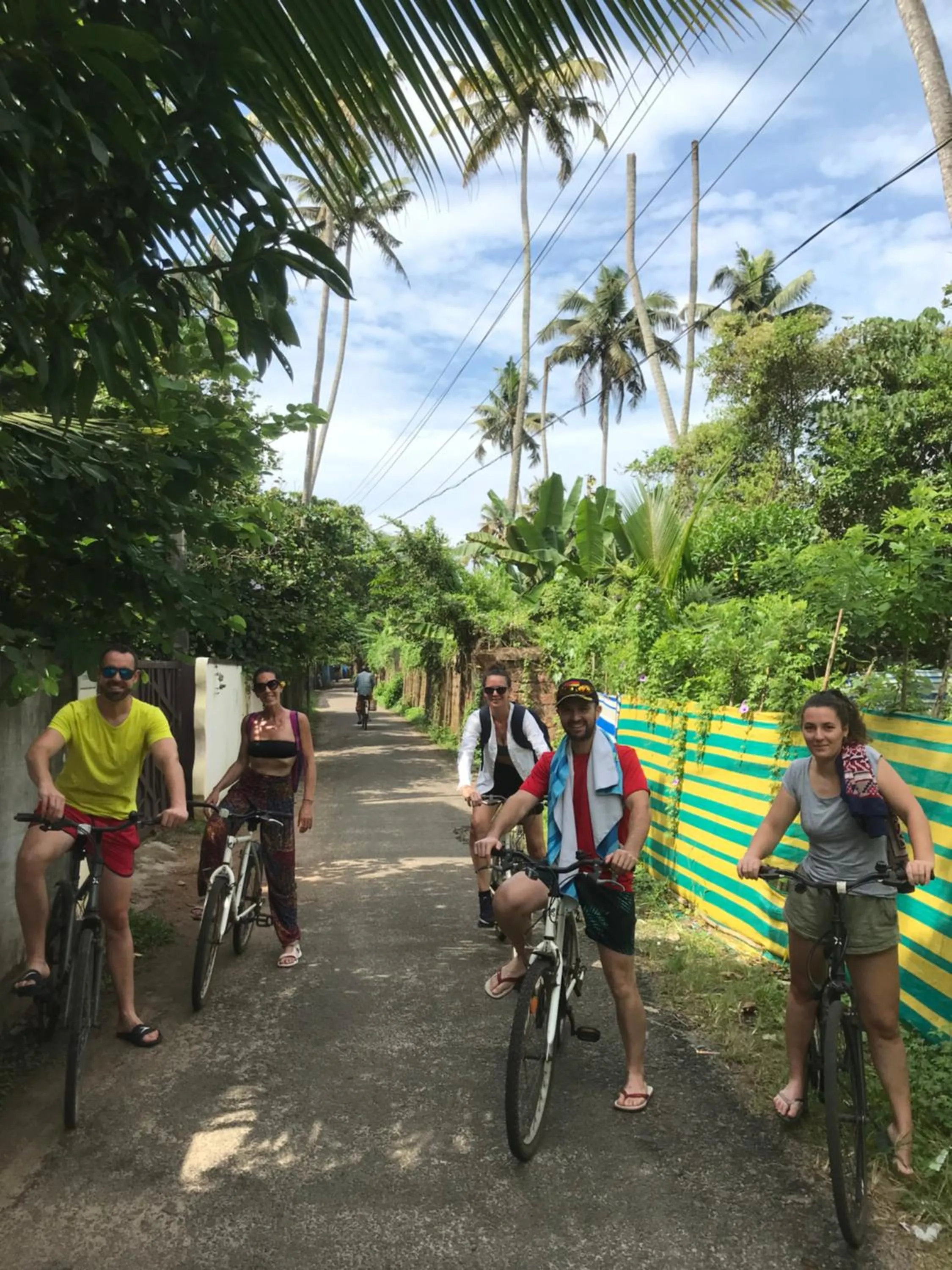 Cycling in Mandaram villas