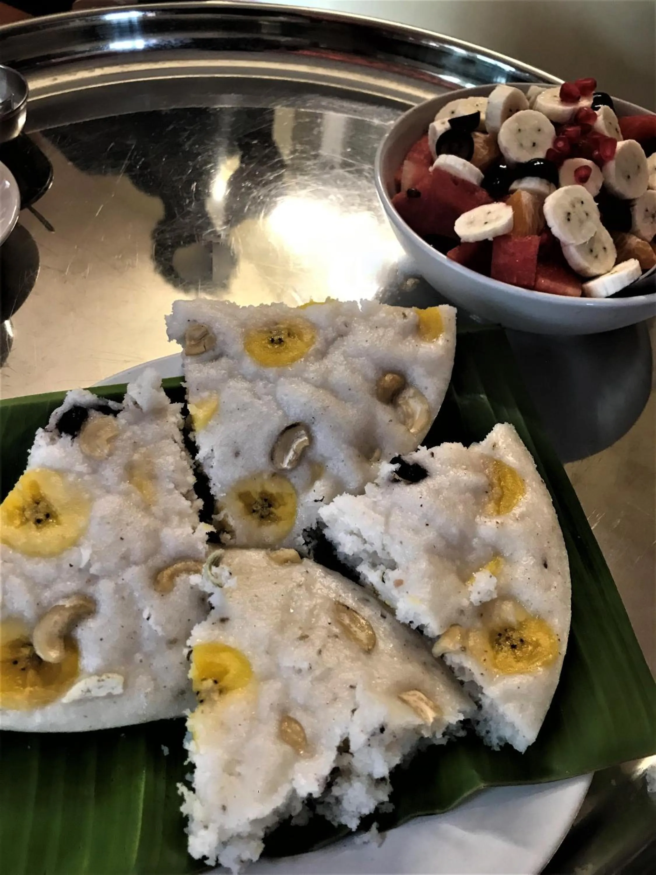 Breakfast in Mandaram villas