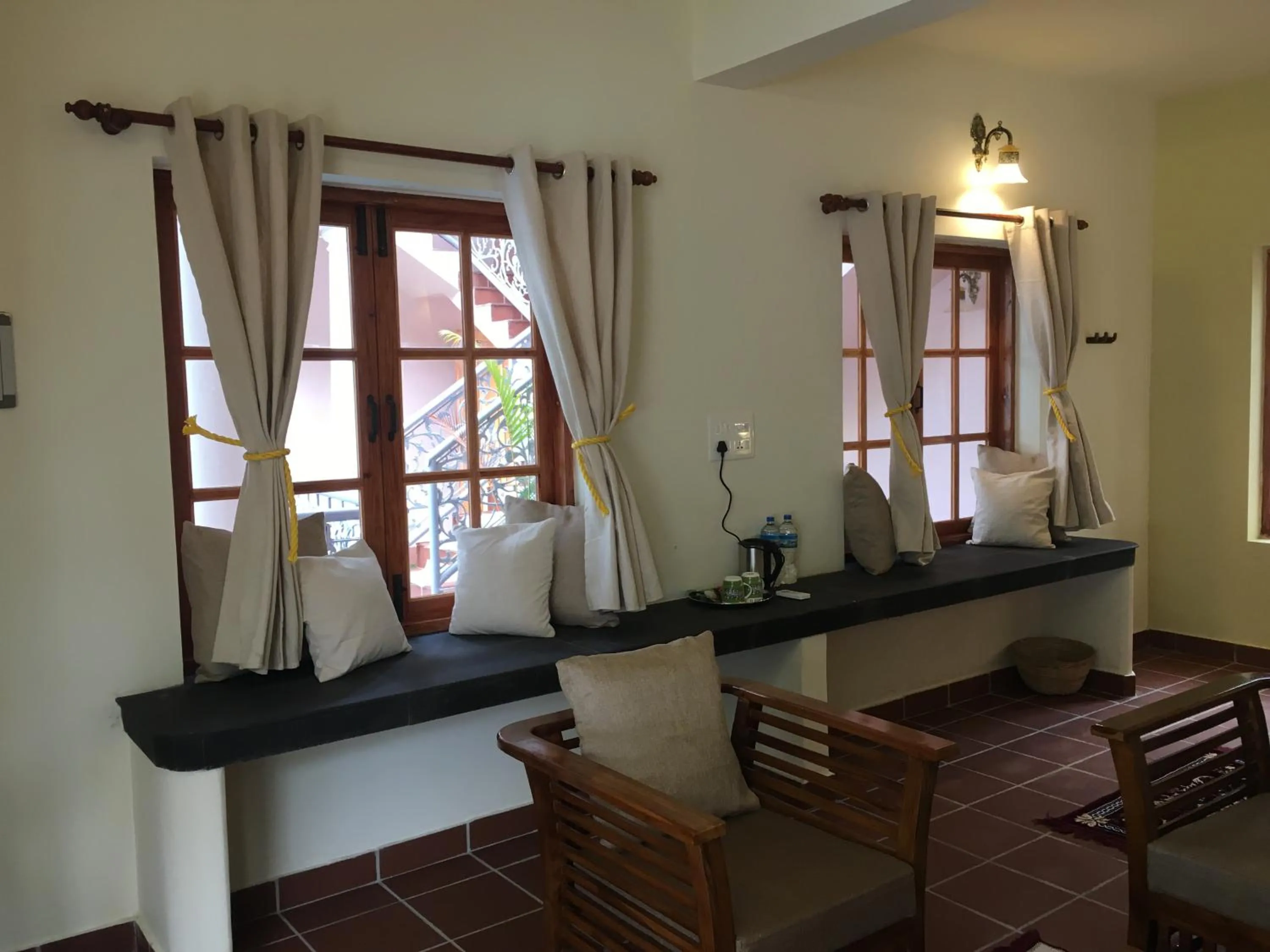 Bedroom in Mandaram villas