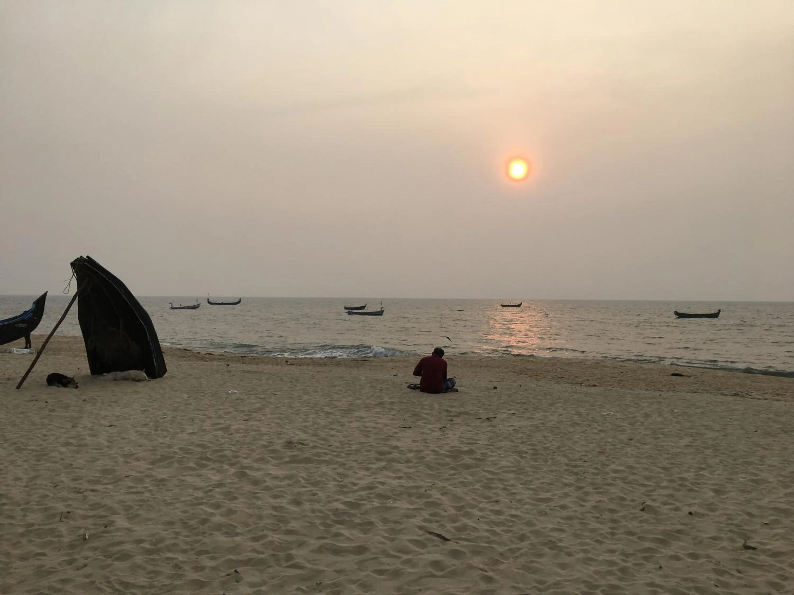 Beach in Mandaram villas
