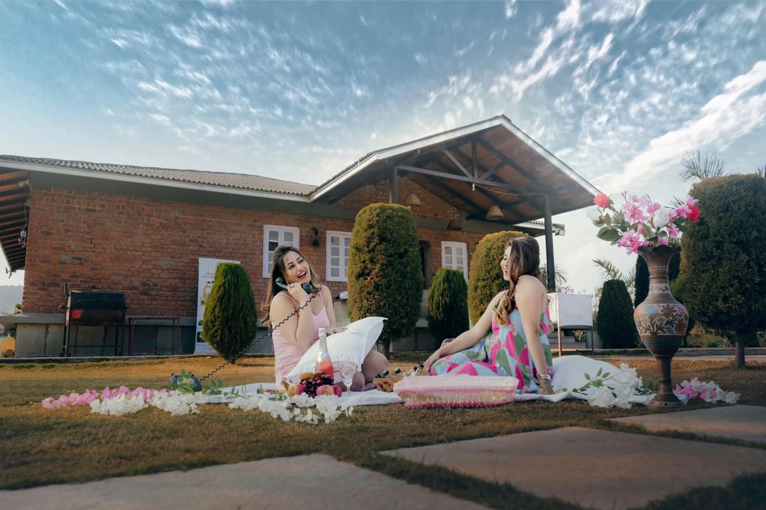 People in THE EARTH FARM