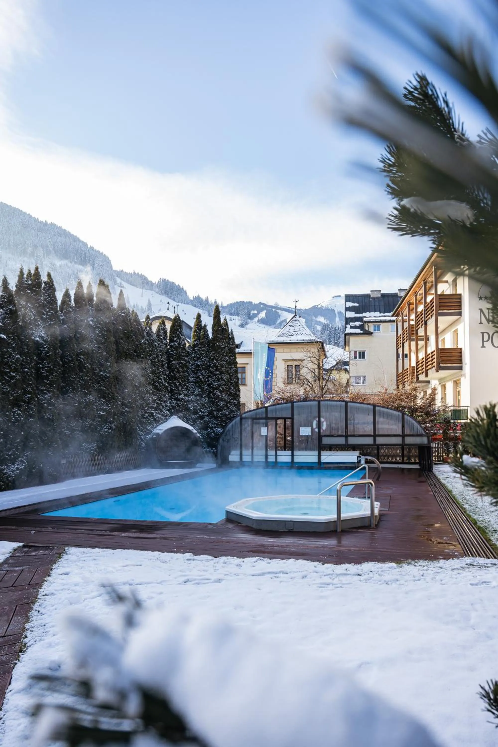 Natural landscape in Upside Down Town Hotel-Neue Post