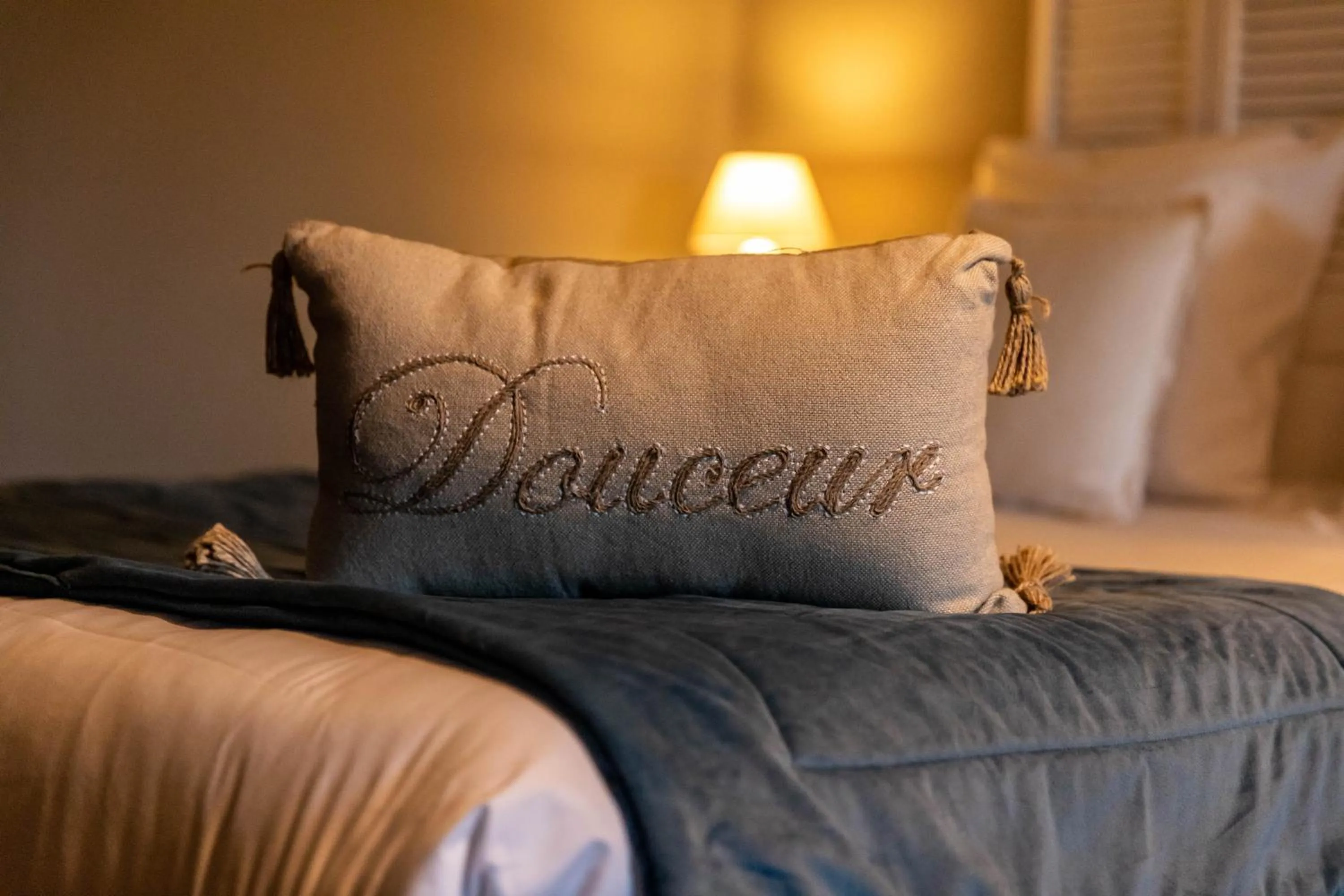 Decorative detail, Bed in Hotel Ô Château